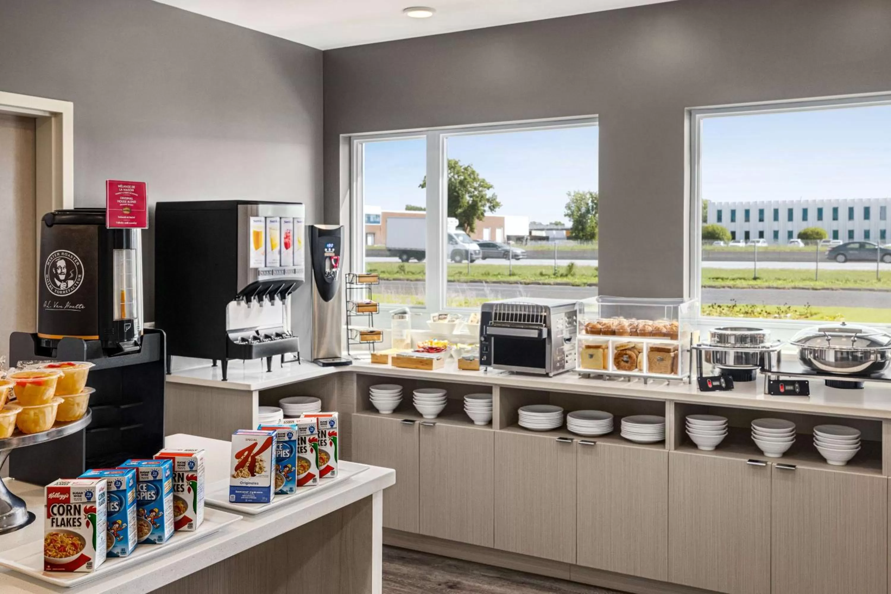 Breakfast in Microtel Inn & Suites Dorval QC