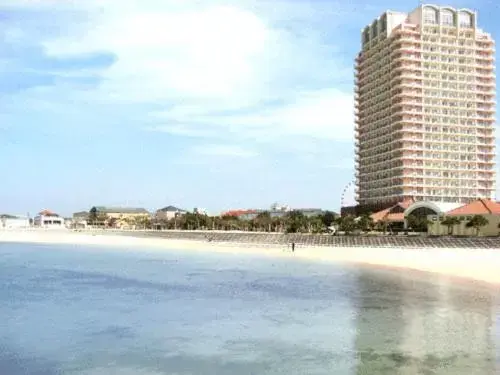 Property building, Beach in The Beach Tower Okinawa Hotel