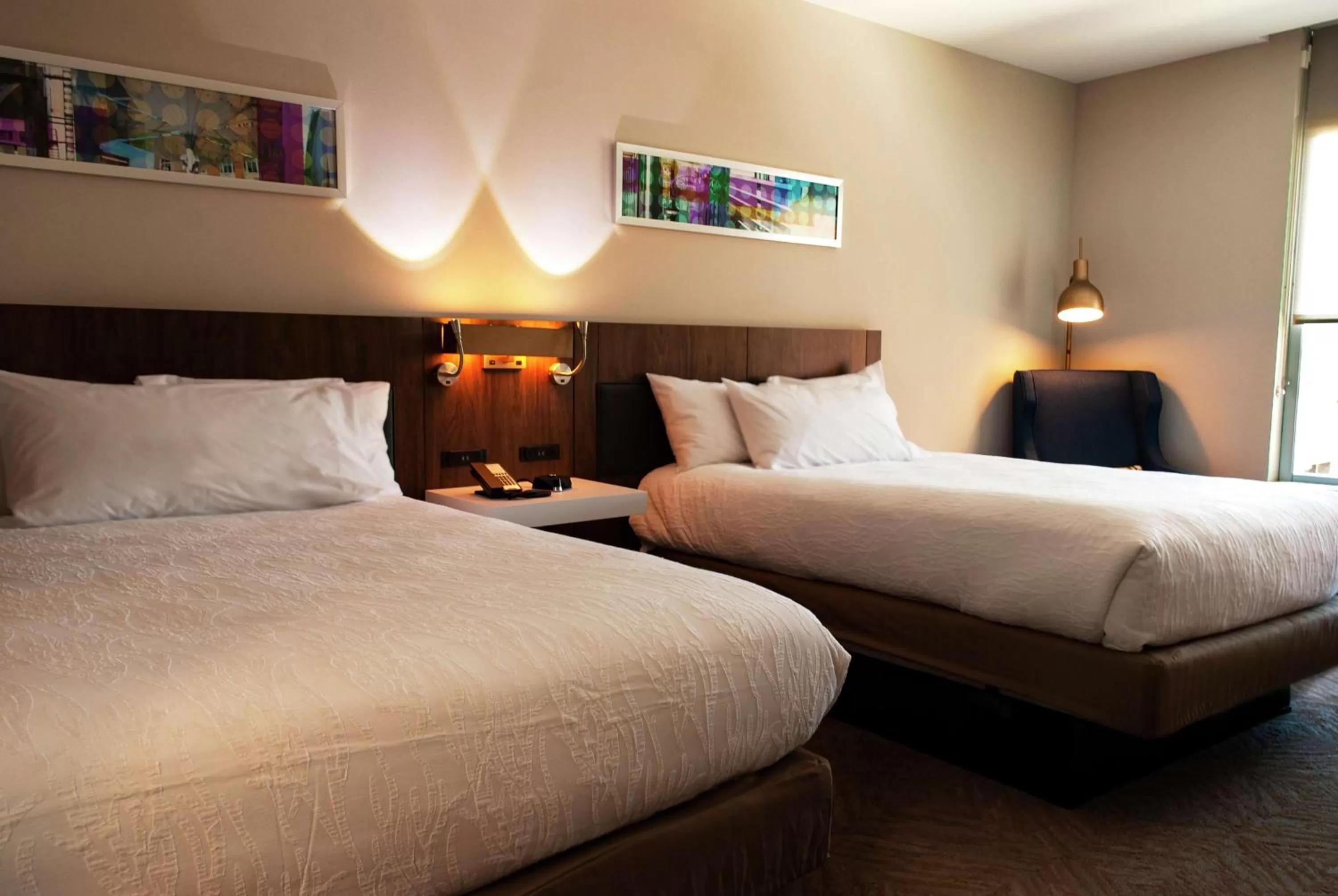 Bed in Hilton Garden Inn Dallas At Hurst Conference Center