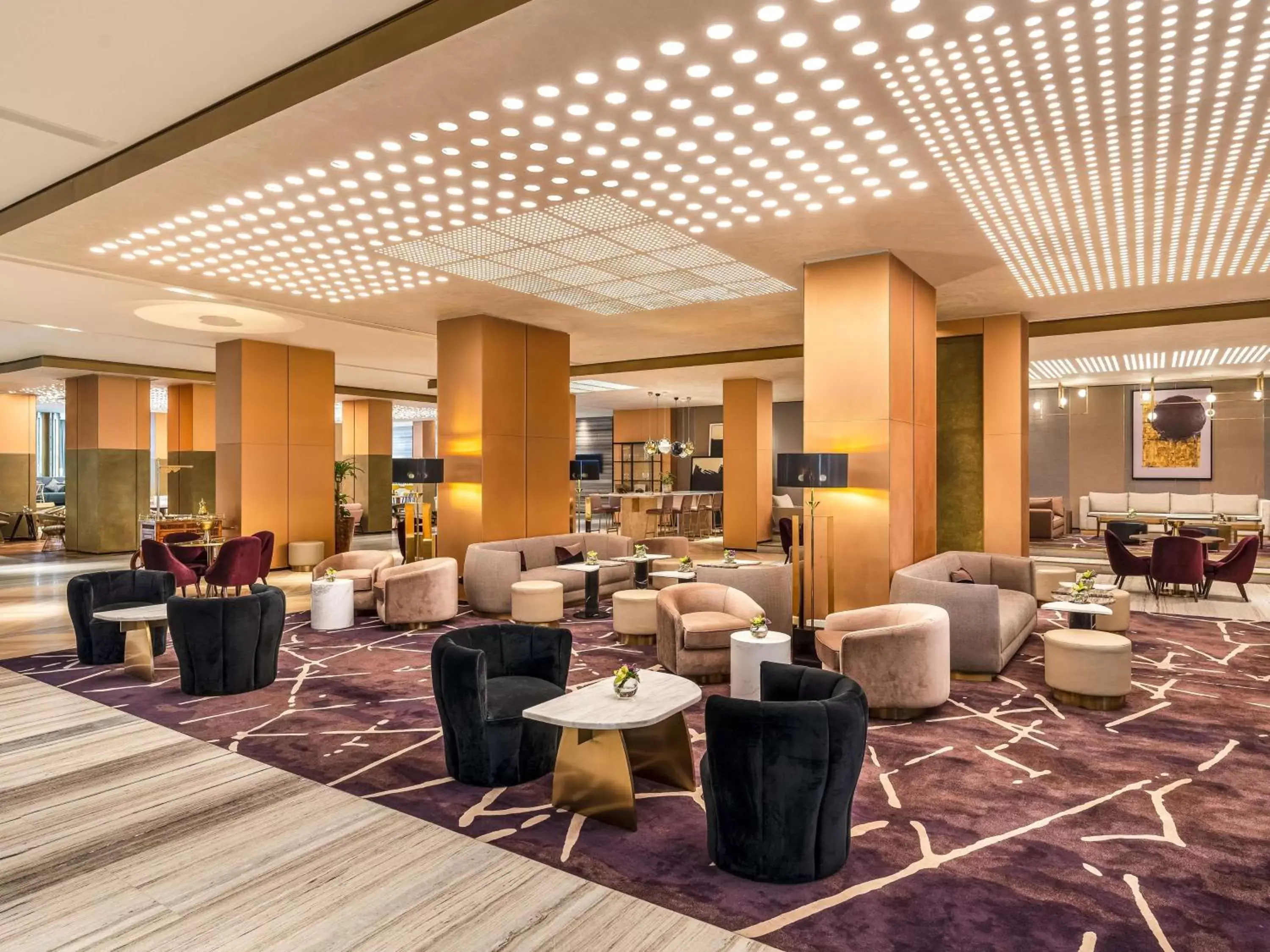 Lobby or reception, Restaurant/Places to Eat in Rixos Gulf Hotel Doha - All Inclusive