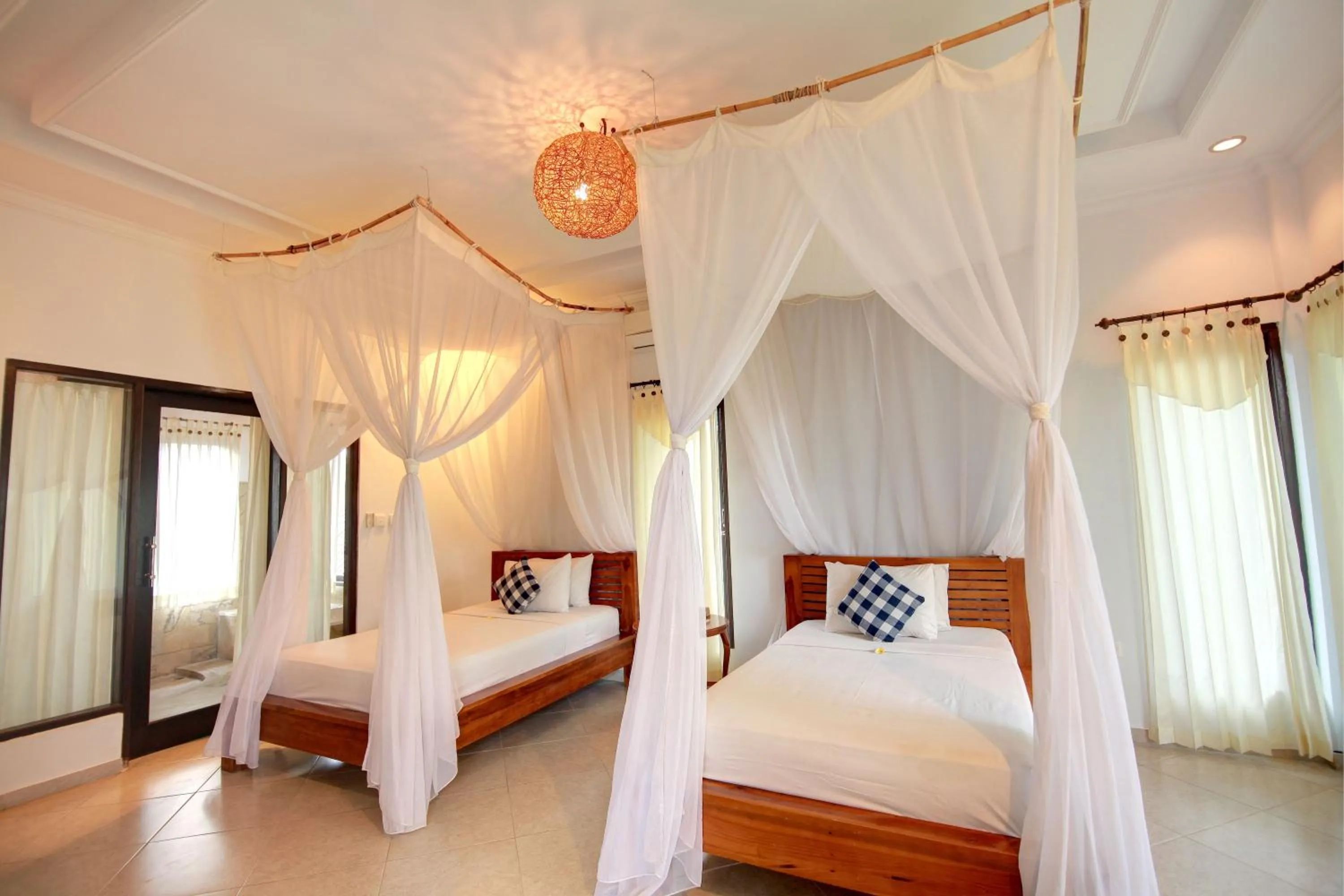 Bedroom in Bali Dream Resort Ubud