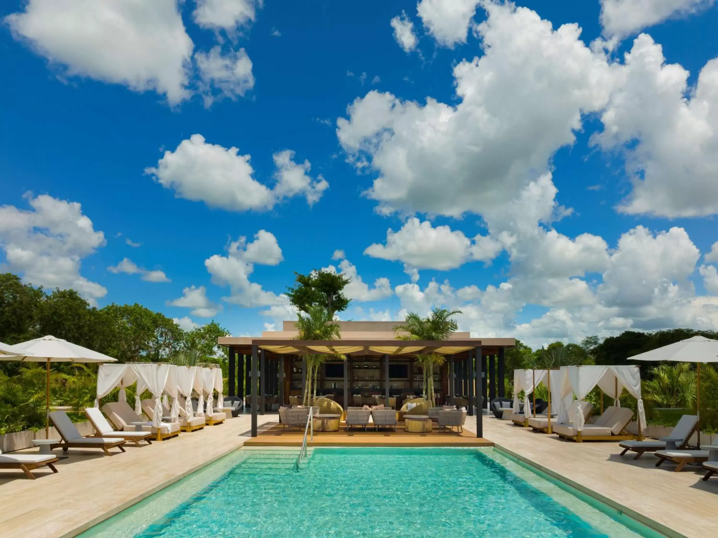 Pool view, Swimming Pool in Hacienda Xcanatun, Angsana Heritage Collection