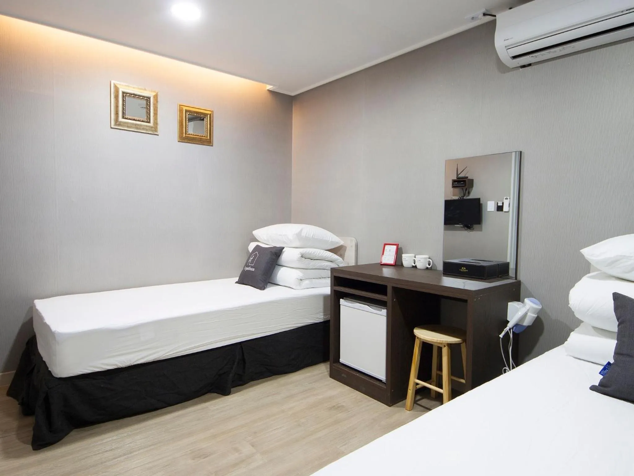 Bed in K-Grand Hostel Gangnam1