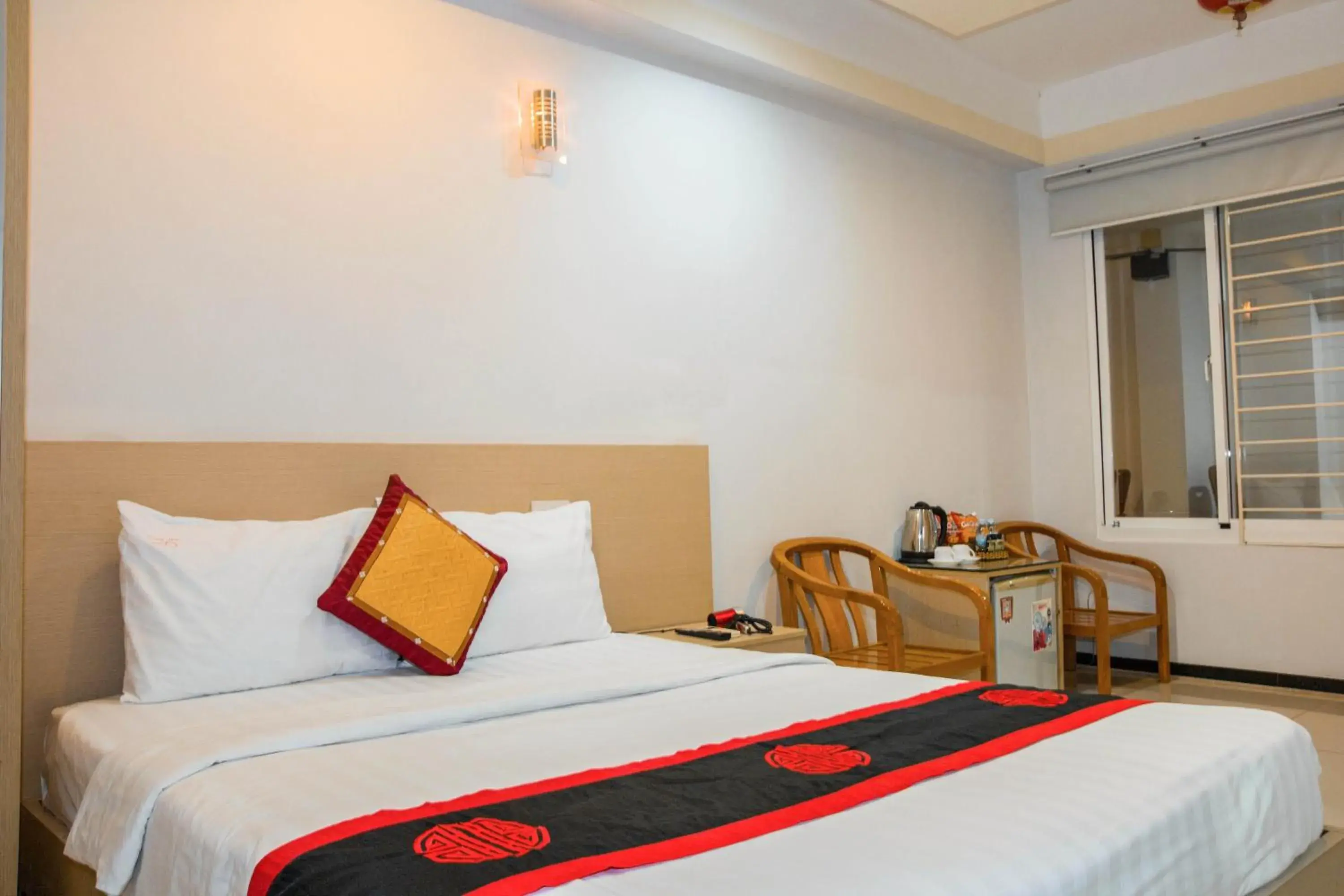 Bed in Le Duong Hotel