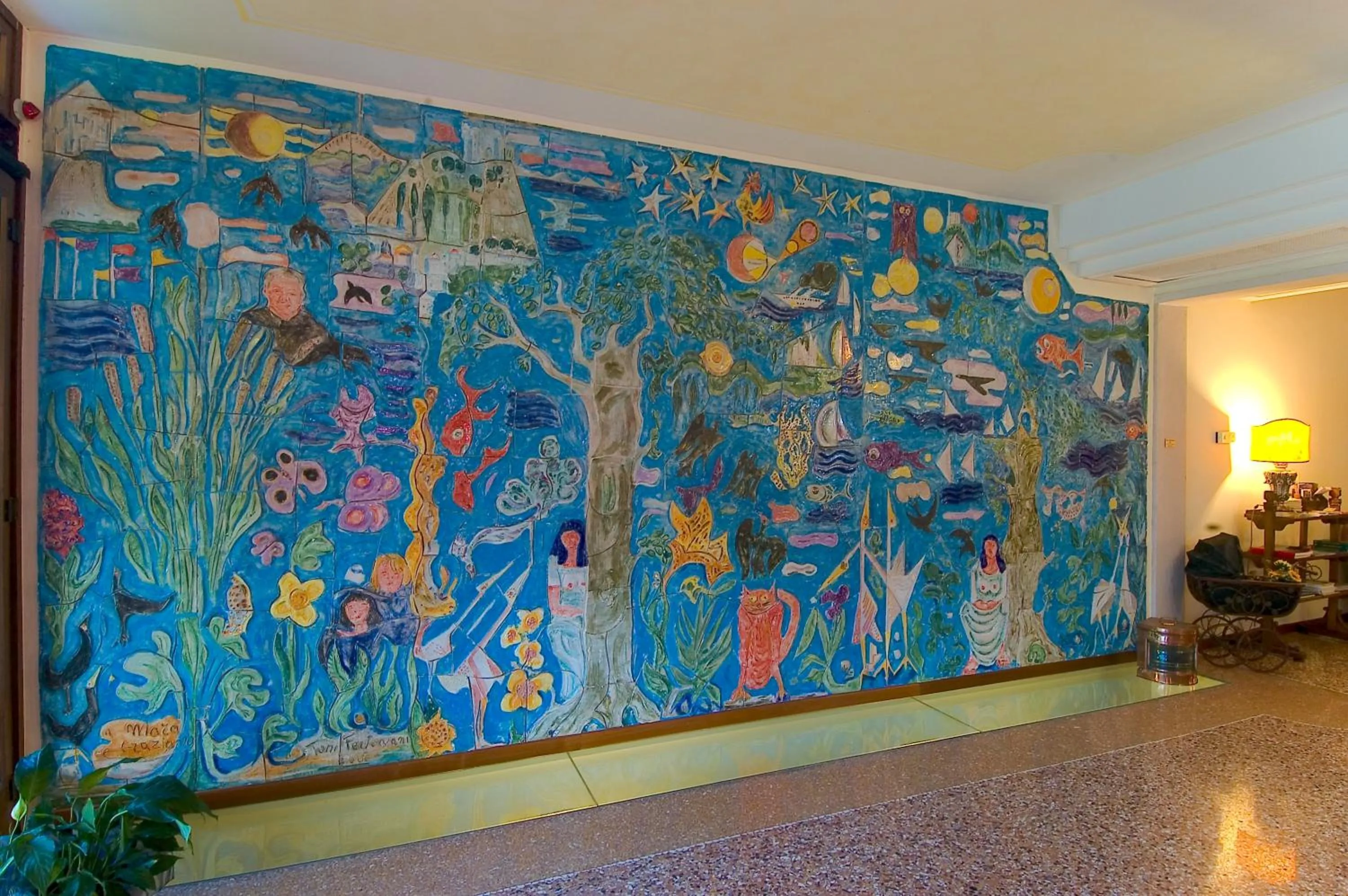 Lobby or reception in Villa Madrina Lovely and Dynamic Hotel