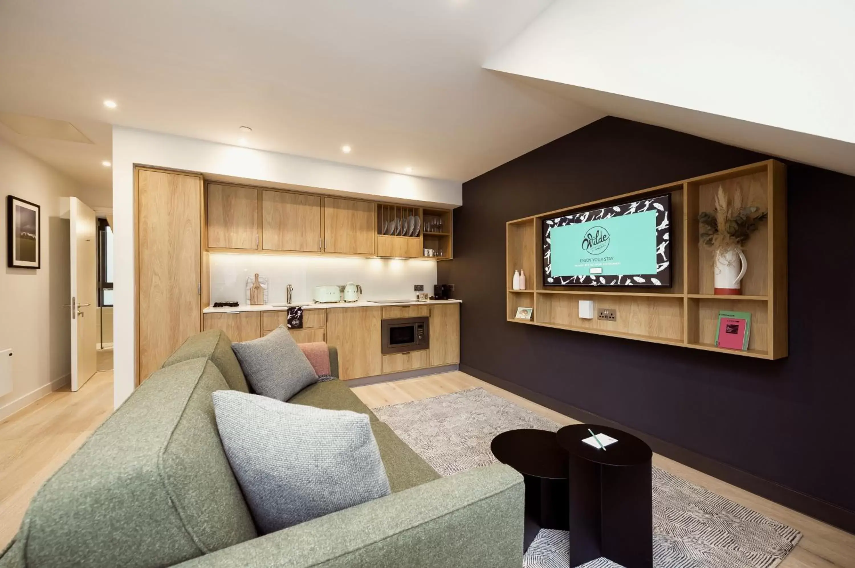 Living room, Seating Area in Wilde Aparthotels by Staycity Edinburgh Grassmarket