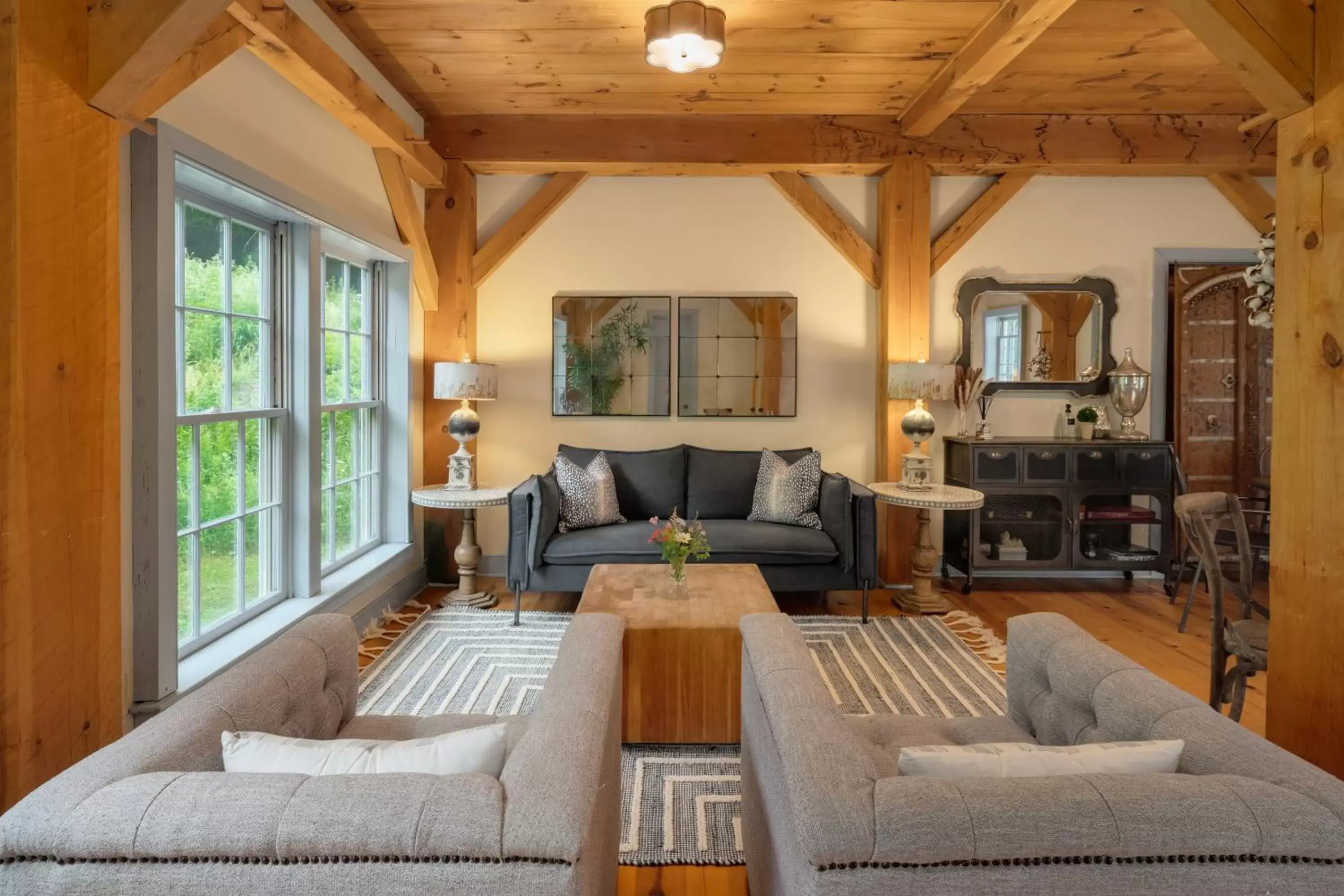 Living room, Seating Area in Inn at Silver Maple Farm