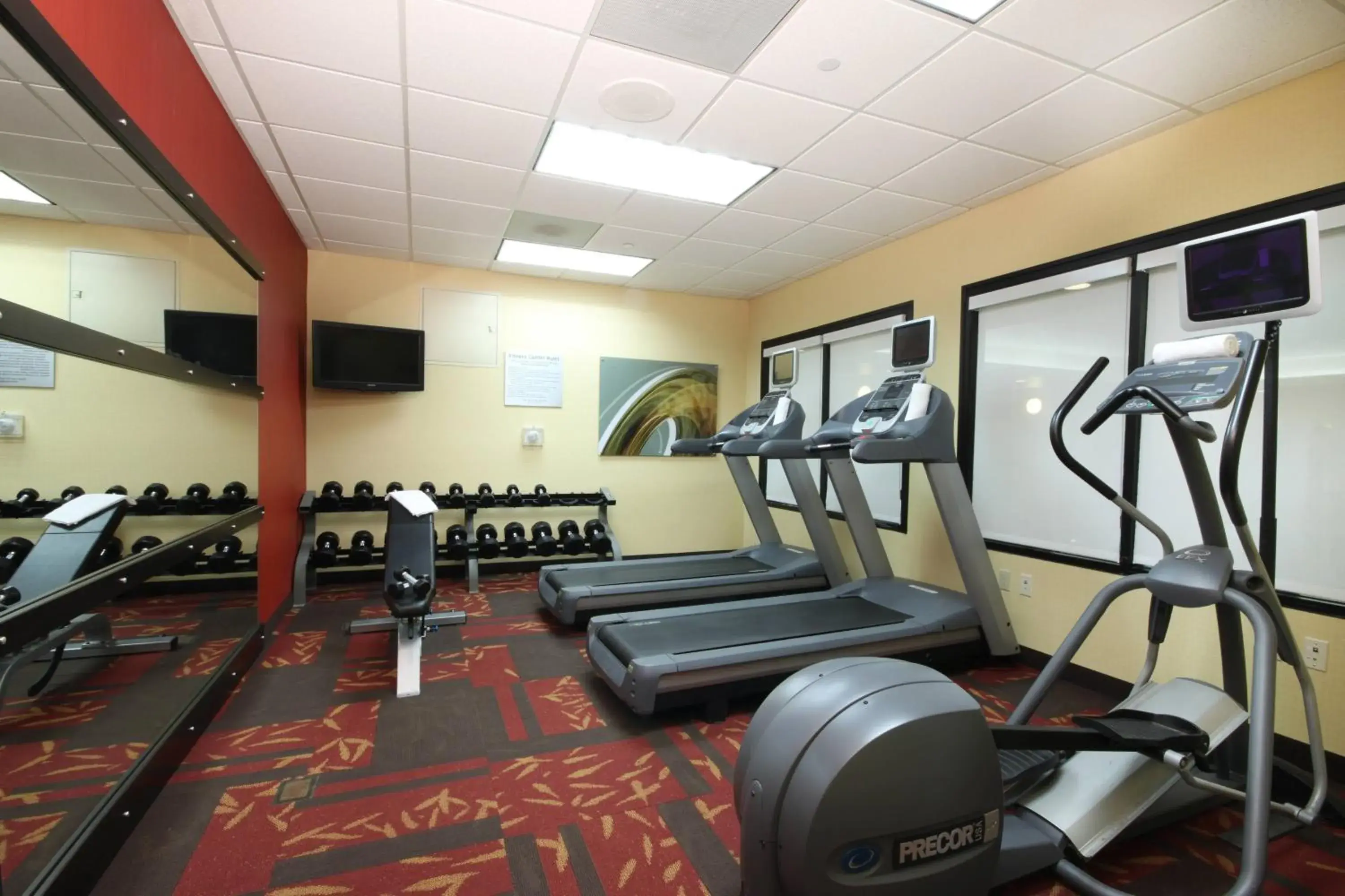 Fitness centre/facilities, Fitness Center/Facilities in Courtyard by Marriott Flint Grand Blanc