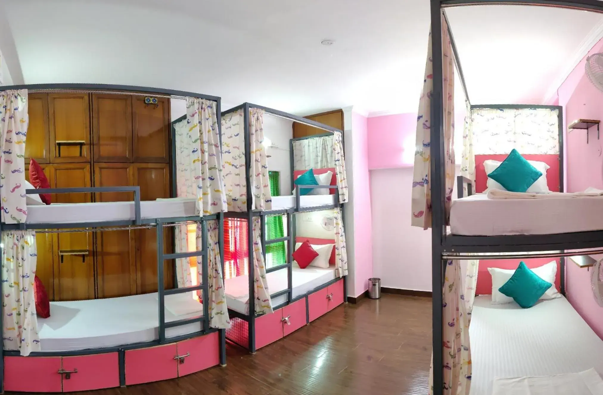 Bedroom in Moustache Hostel Delhi