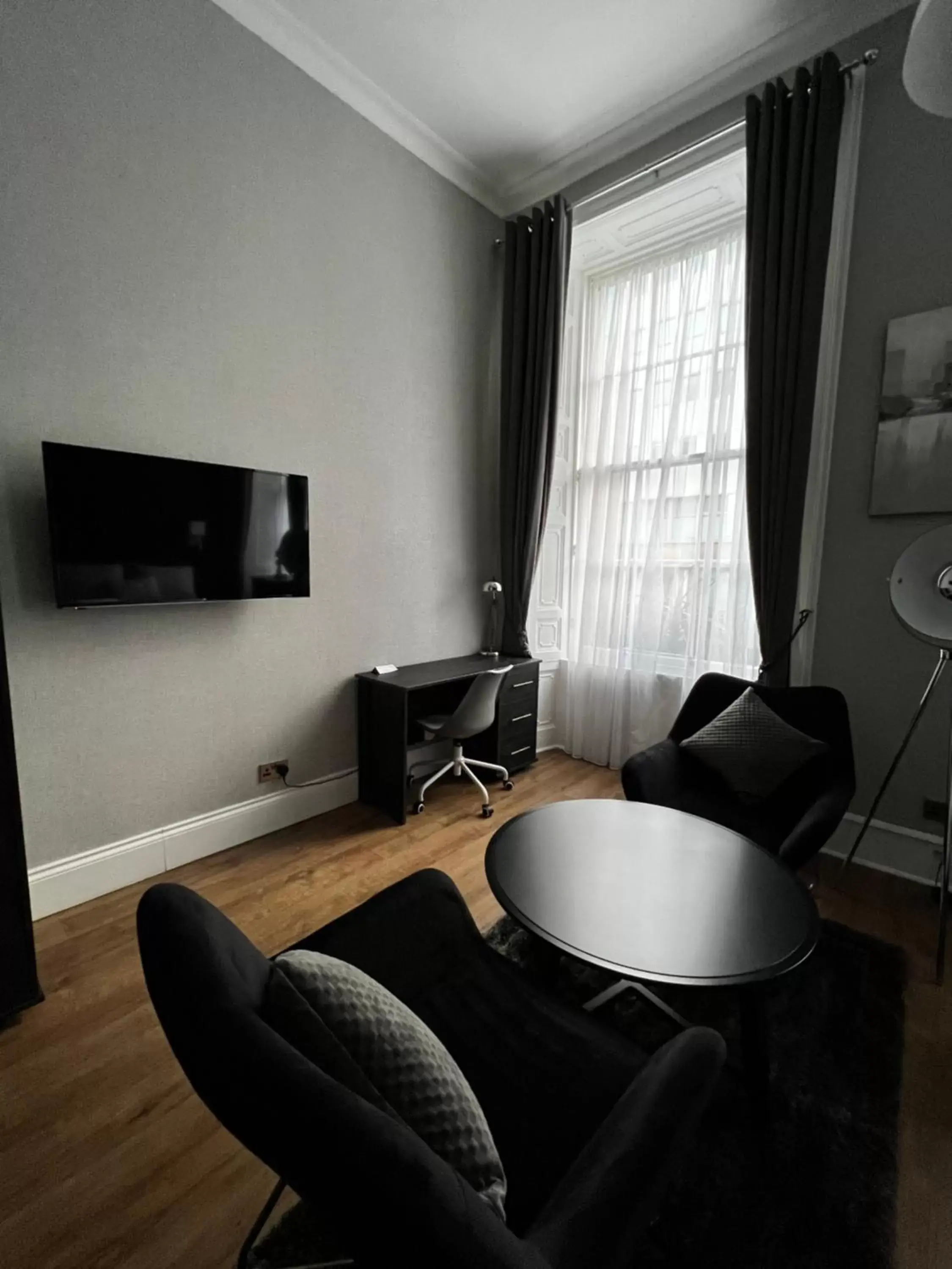 Seating Area in Amani Apartments - Glasgow City Centre