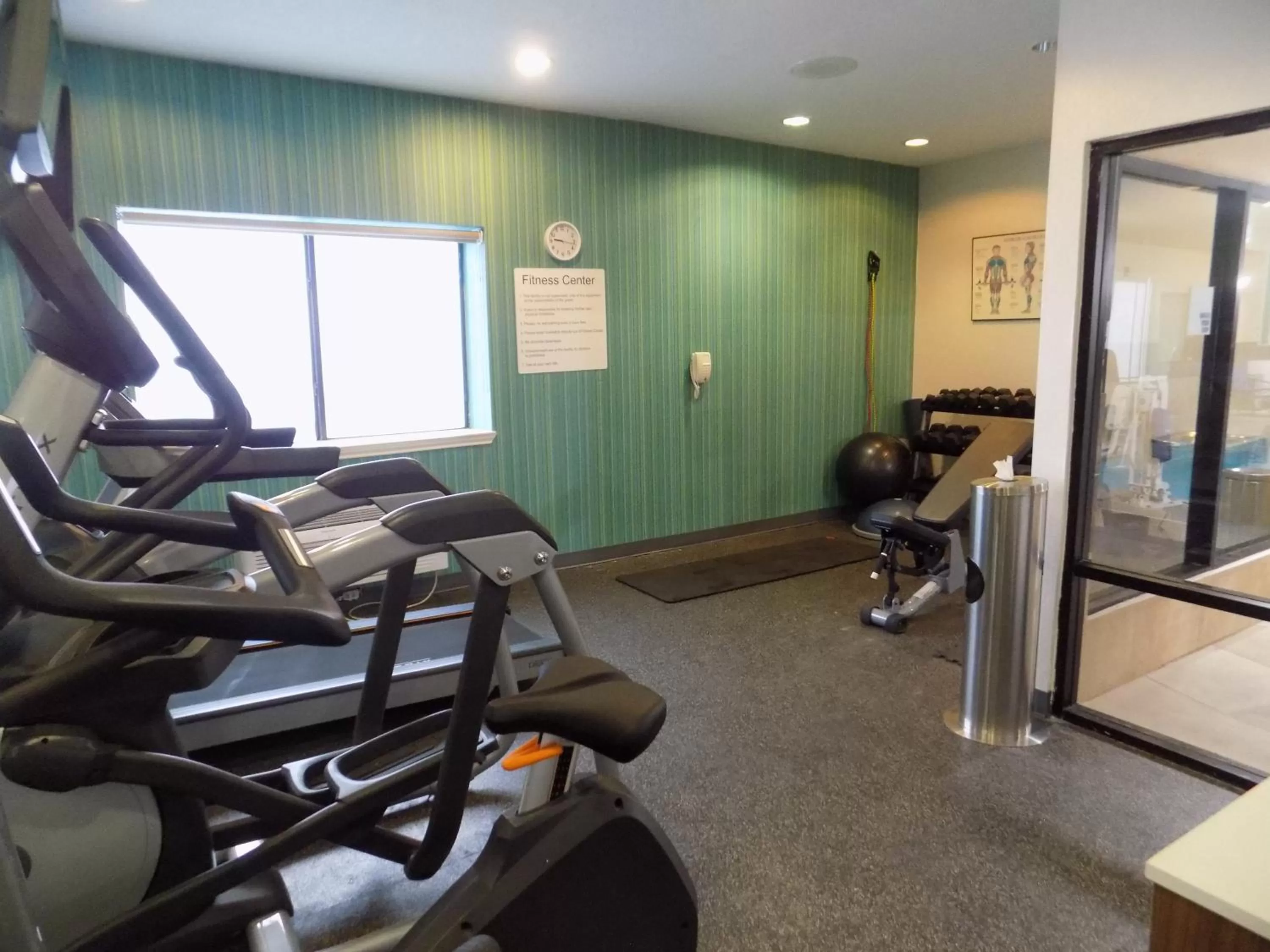 Fitness centre/facilities in Holiday Inn Express Hotel & Suites Albuquerque - North Balloon Fiesta Park by IHG