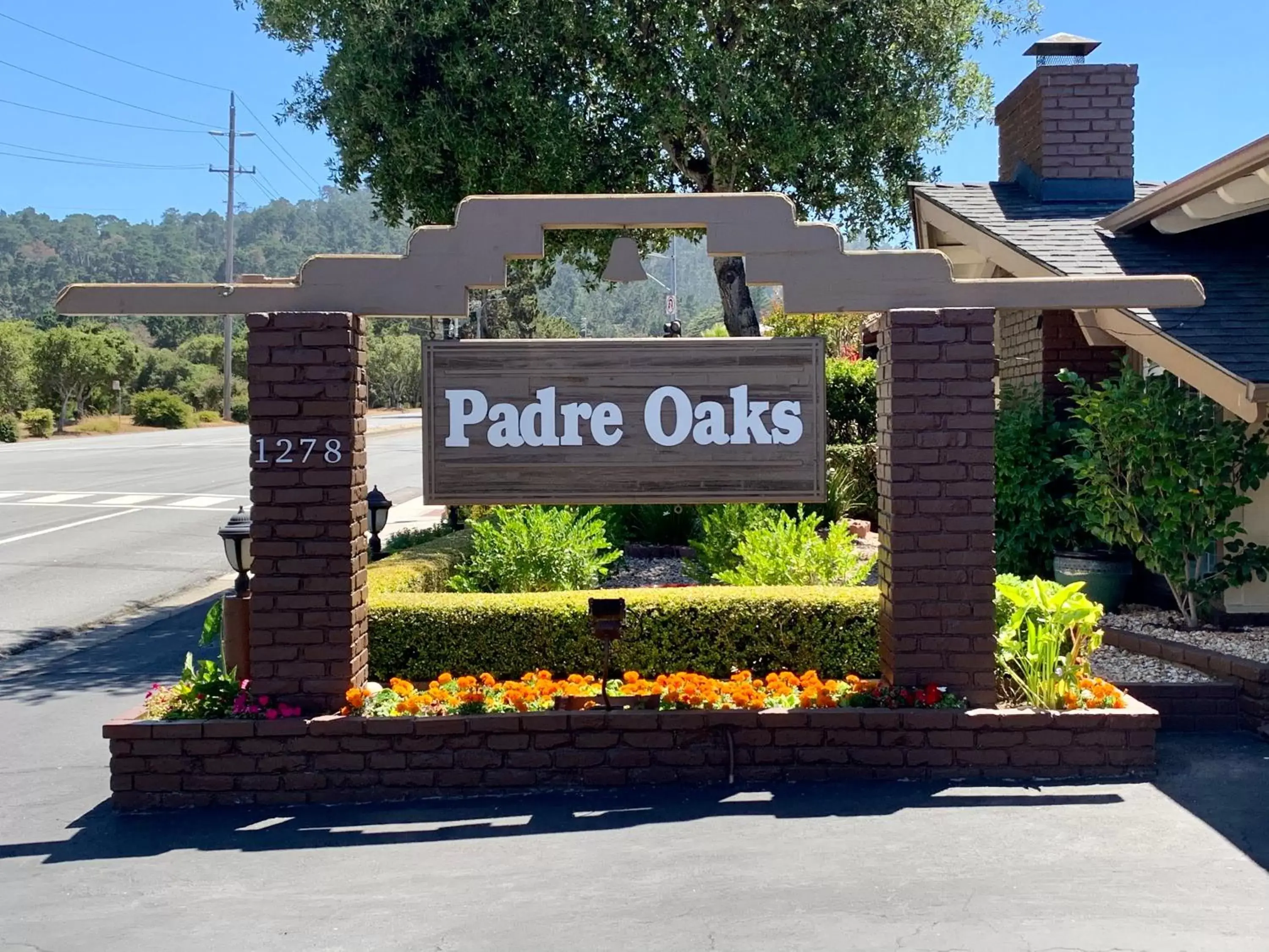 Property logo or sign in Padre Oaks
