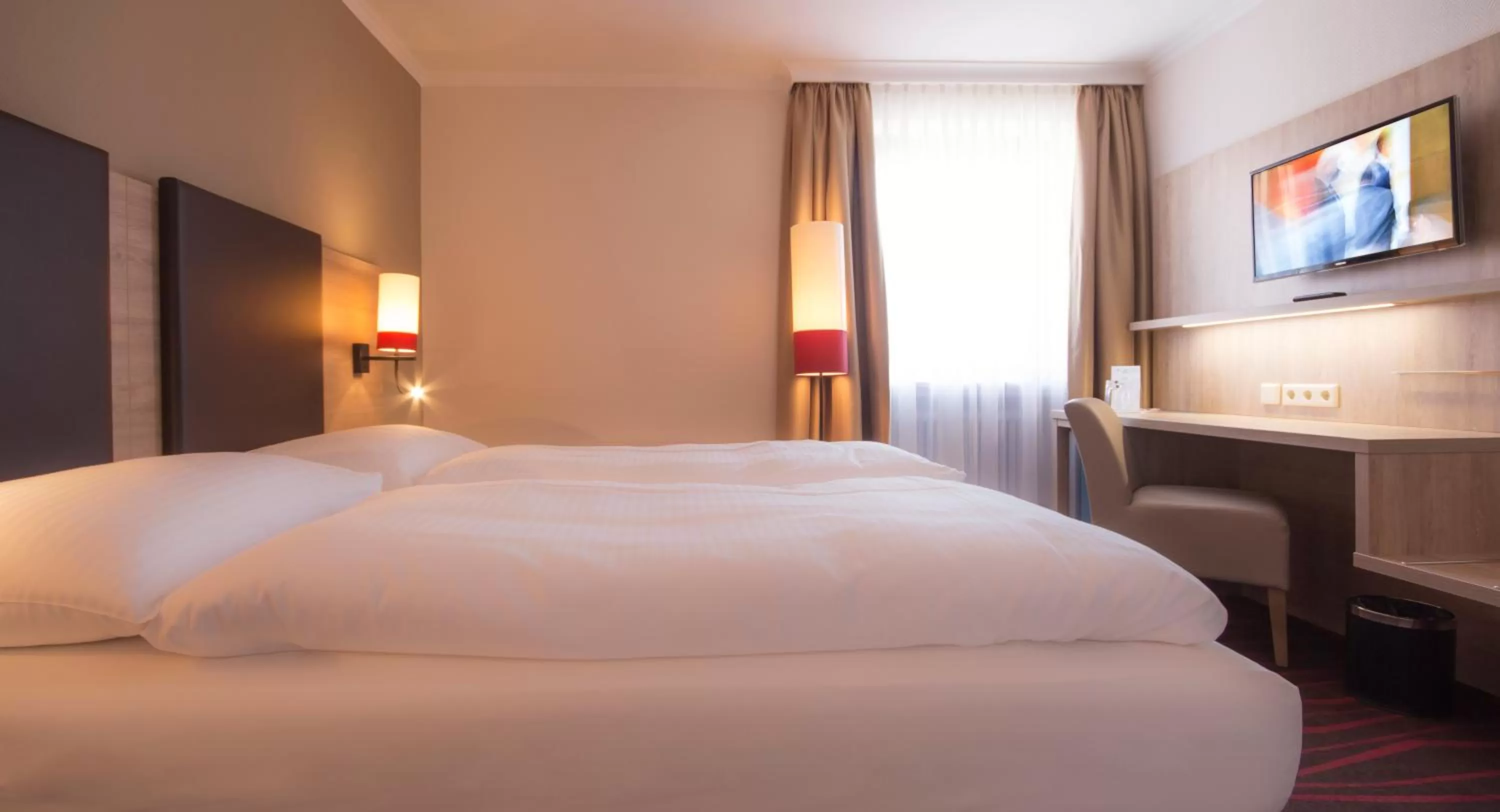 Bed in Europäischer Hof