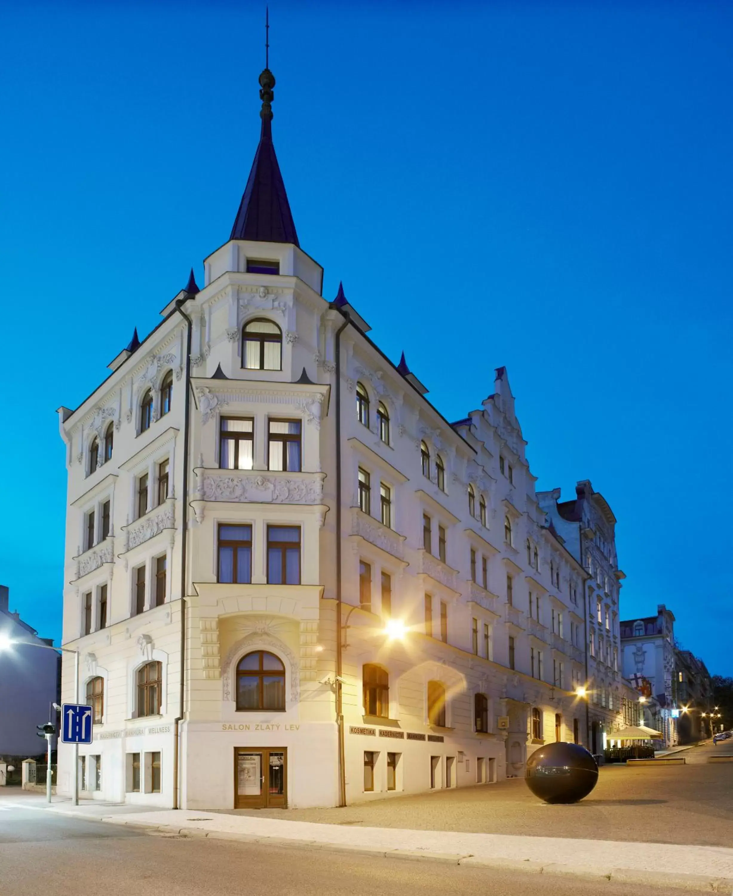 Facade/entrance, Property Building in Clarion Grandhotel Zlaty Lev