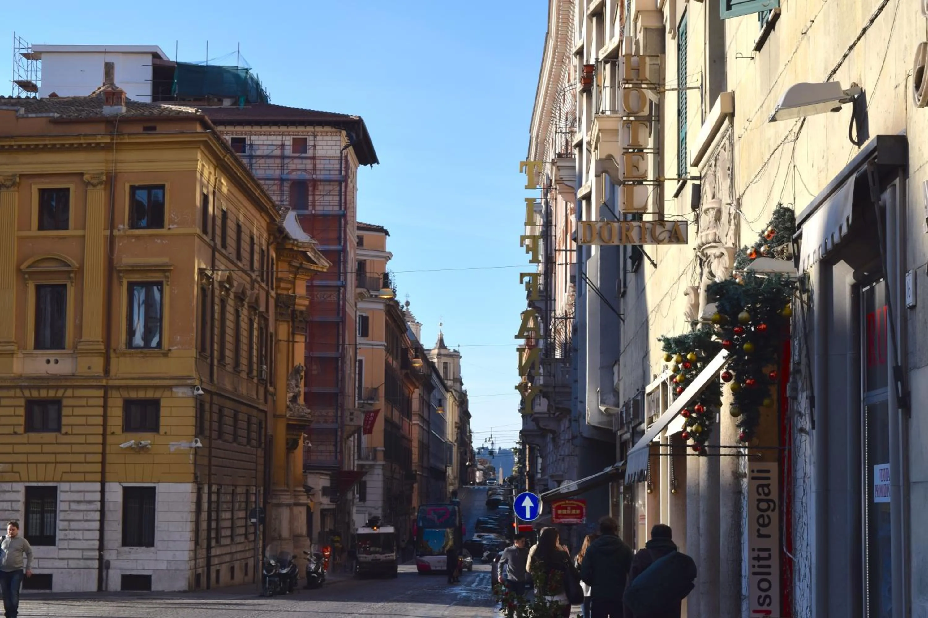 City view in Viminale View Hotel