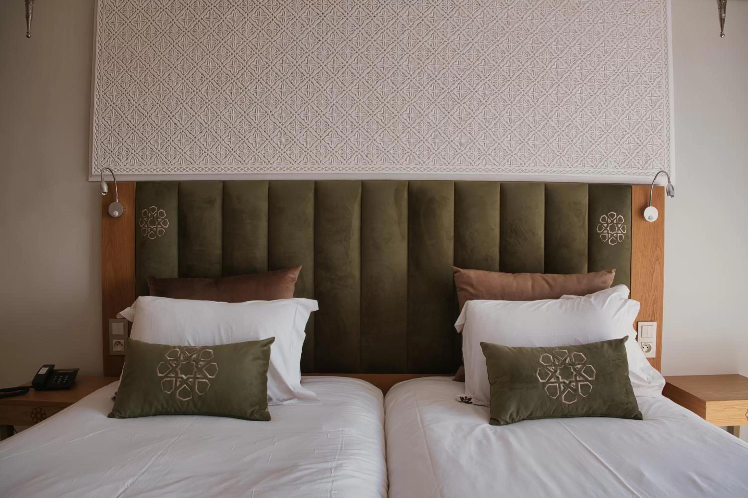 Bed in Diwane Hotel & Spa Marrakech