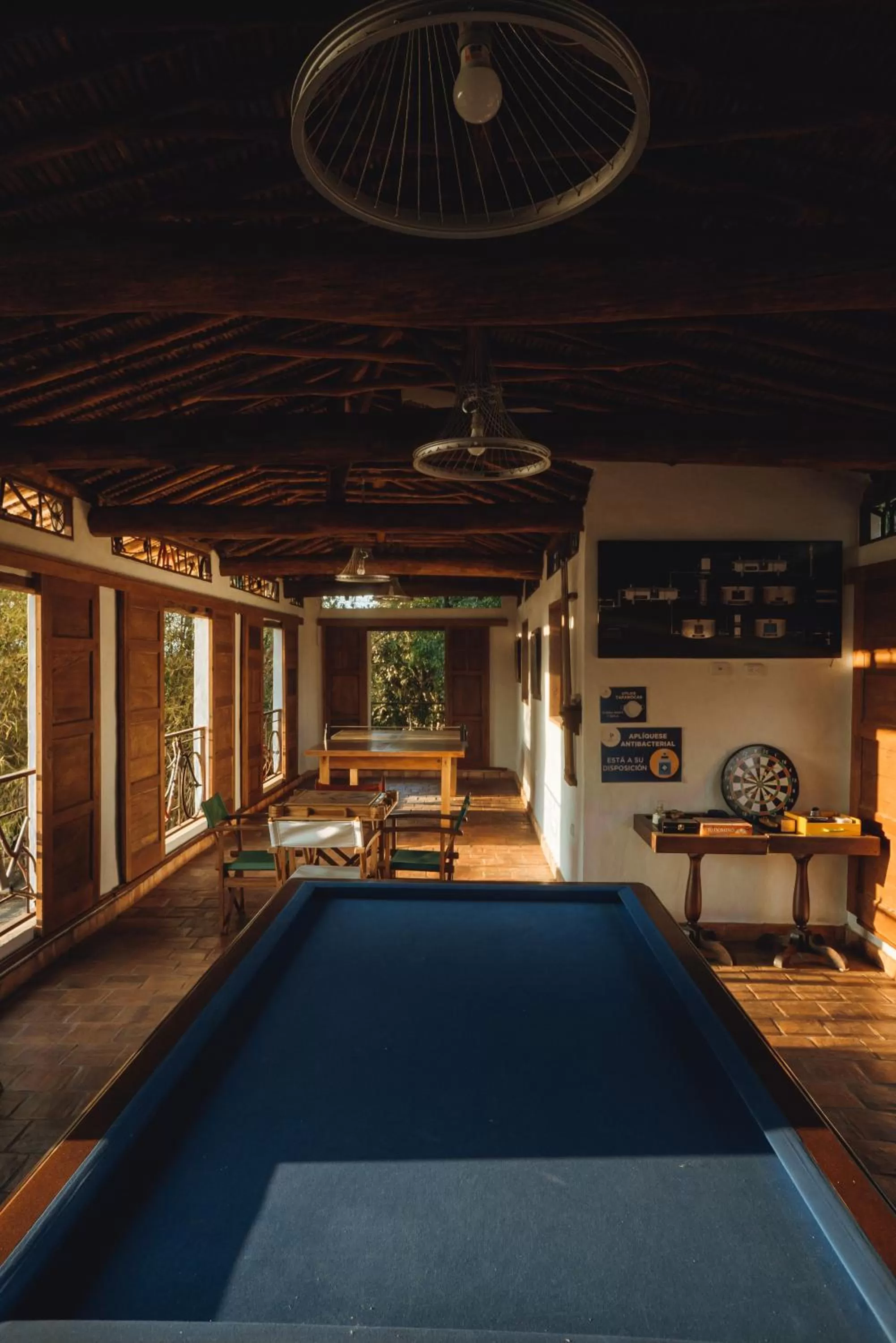 Game Room in Hotel Finca Buenos Aires Barichara