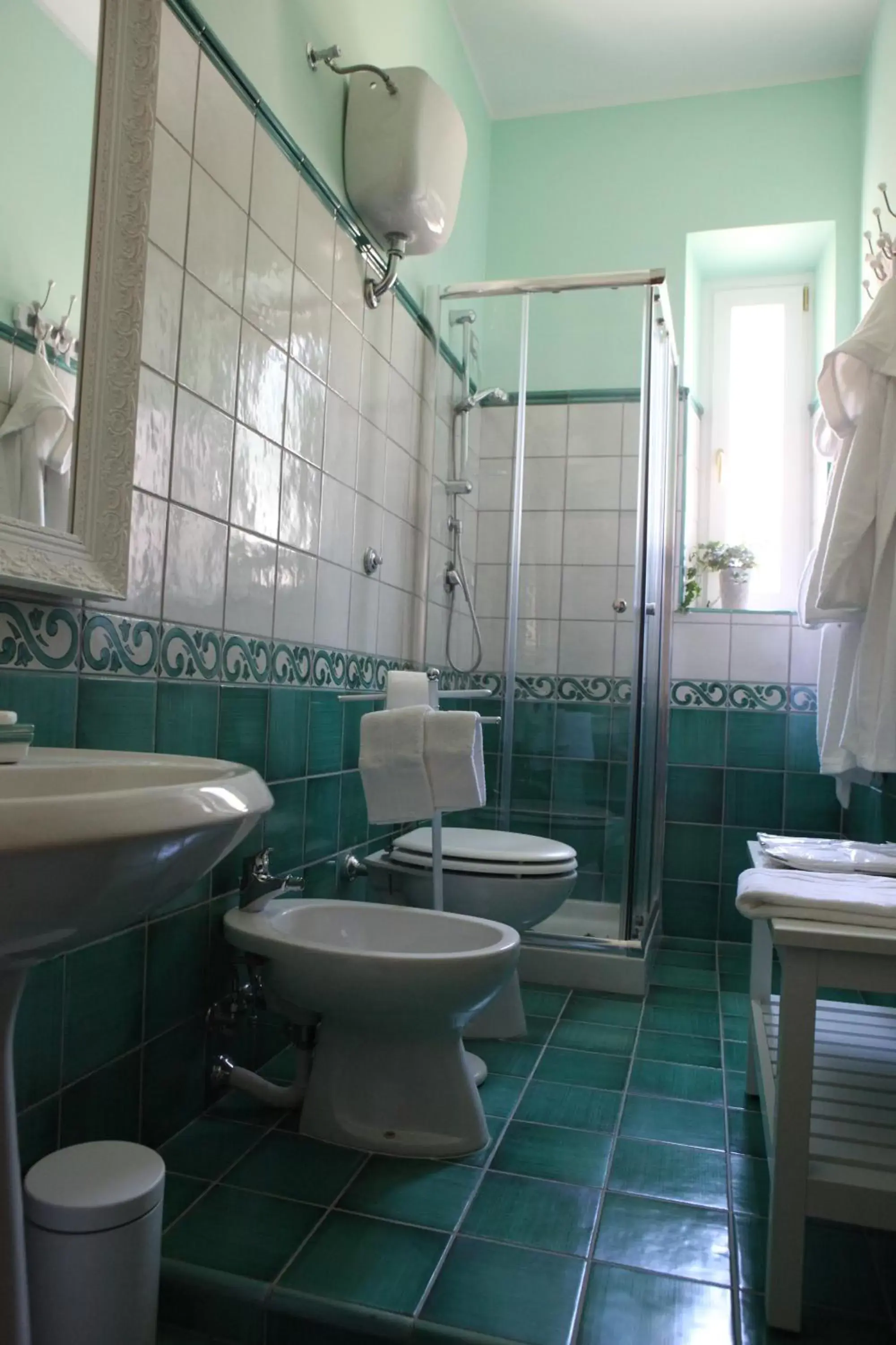 Bathroom in B&B Palazzo Scaramella