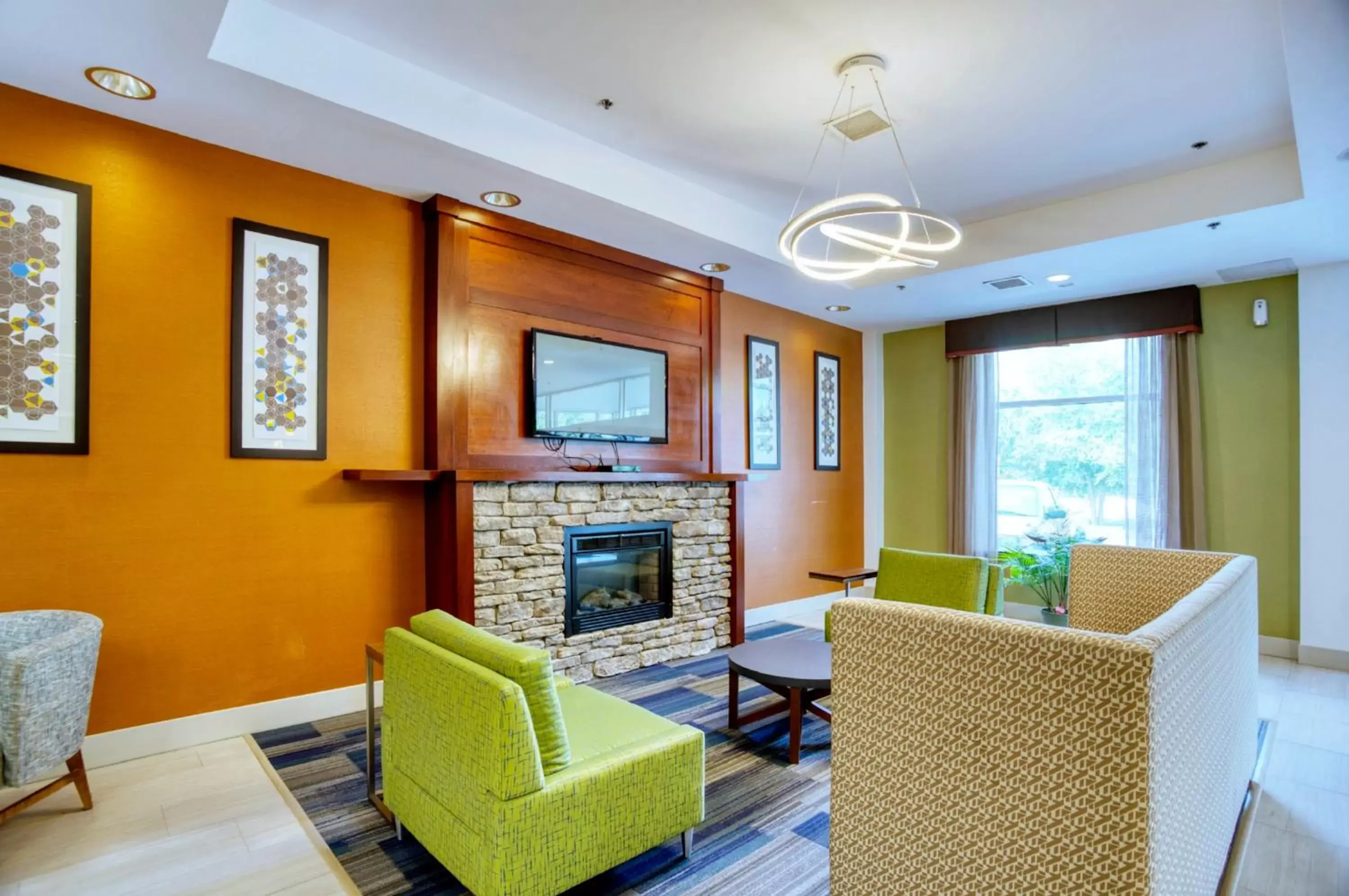 Property building, Seating Area in Holiday Inn Express La Plata, an IHG Hotel