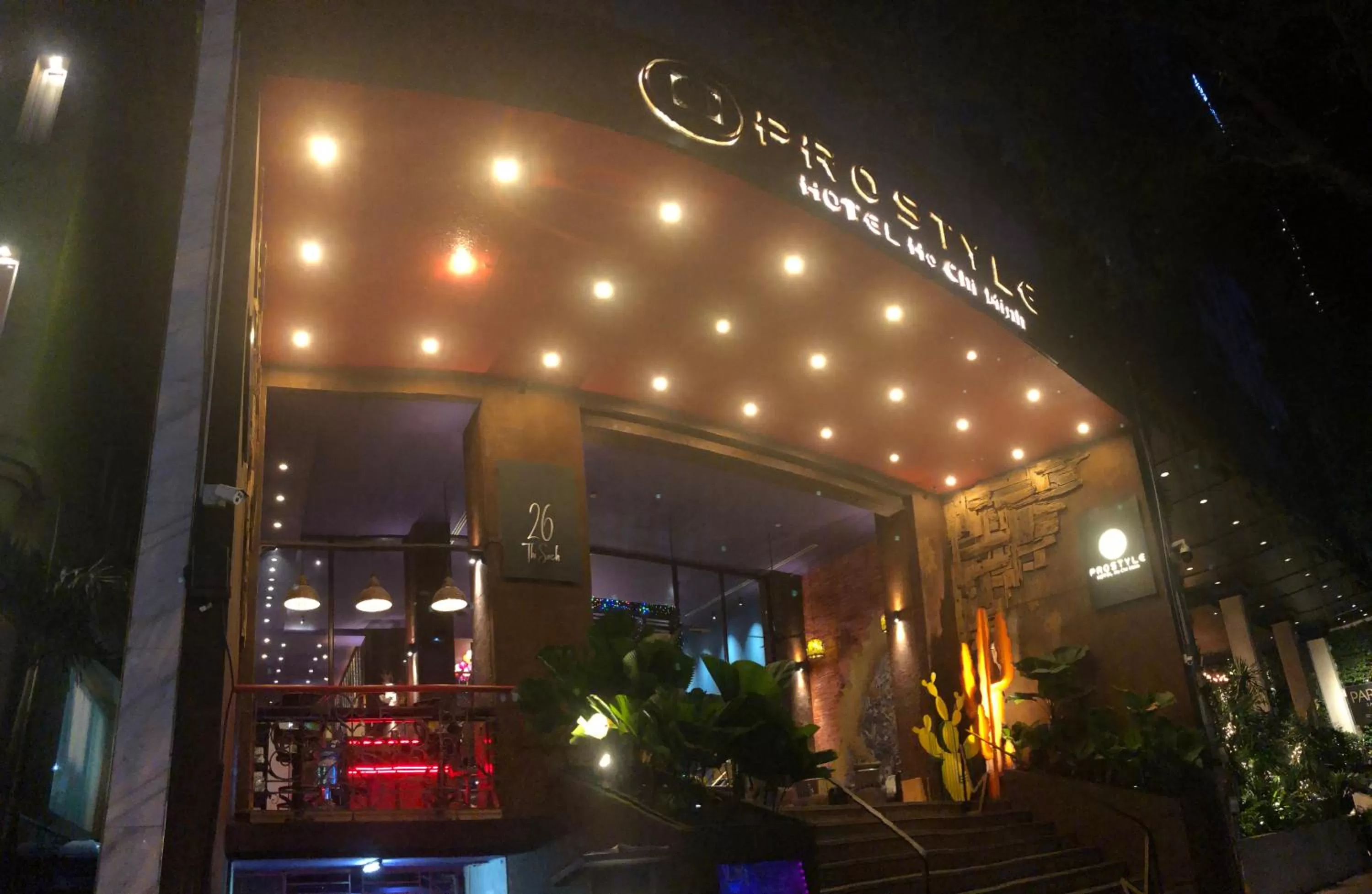 Facade/entrance in Prostyle Hotel Ho Chi Minh プロスタイルホテルホーチミン