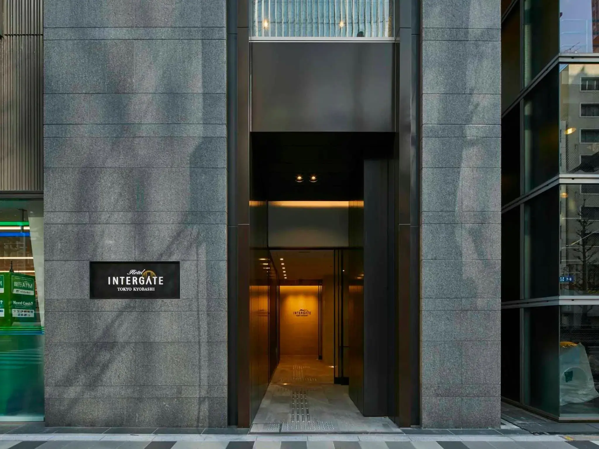 Facade/entrance in Hotel Intergate Tokyo Kyobashi Facade/entrance in Hotel Intergate Tokyo Kyobashi