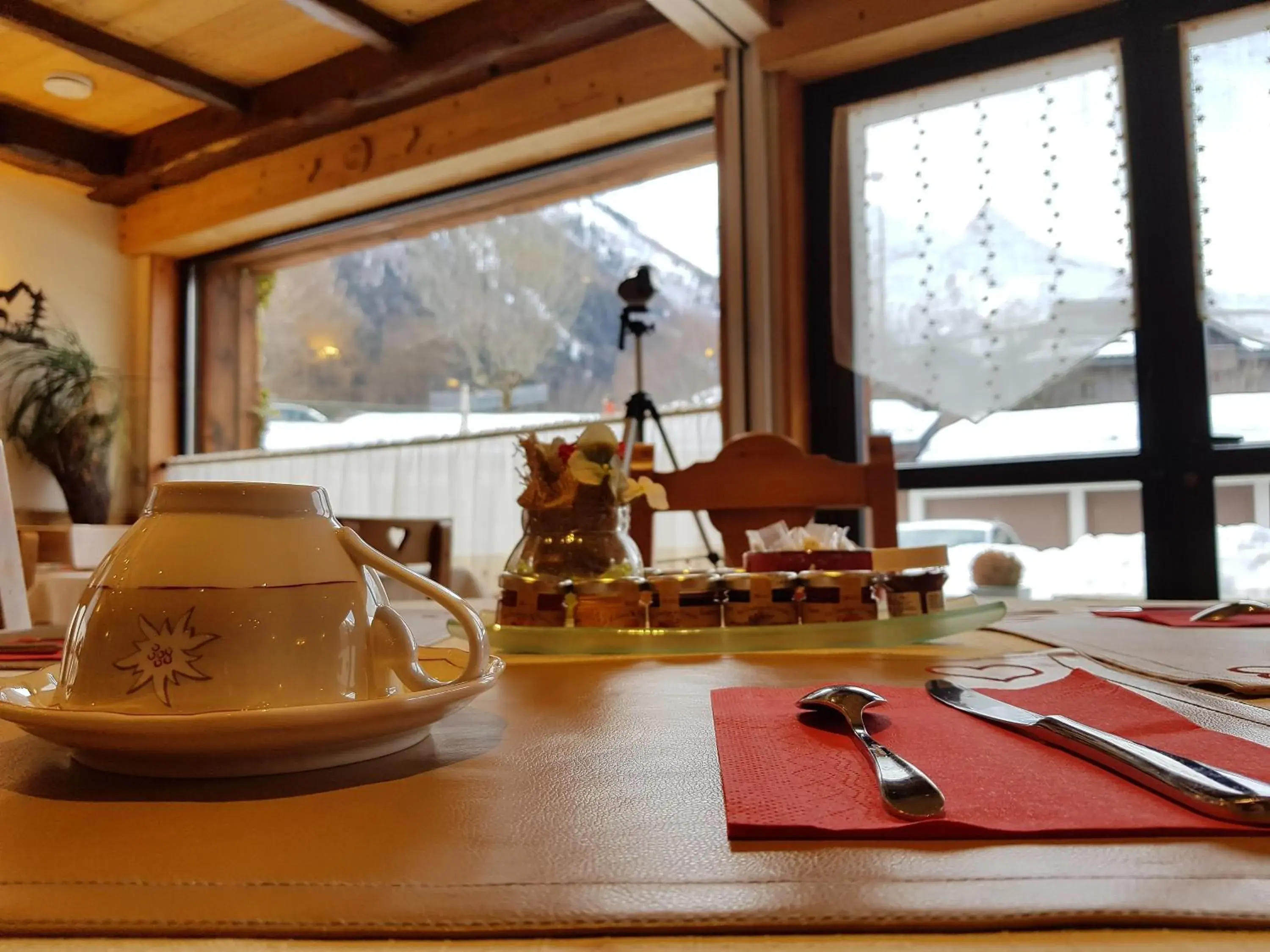 Breakfast in Auberge du Manoir