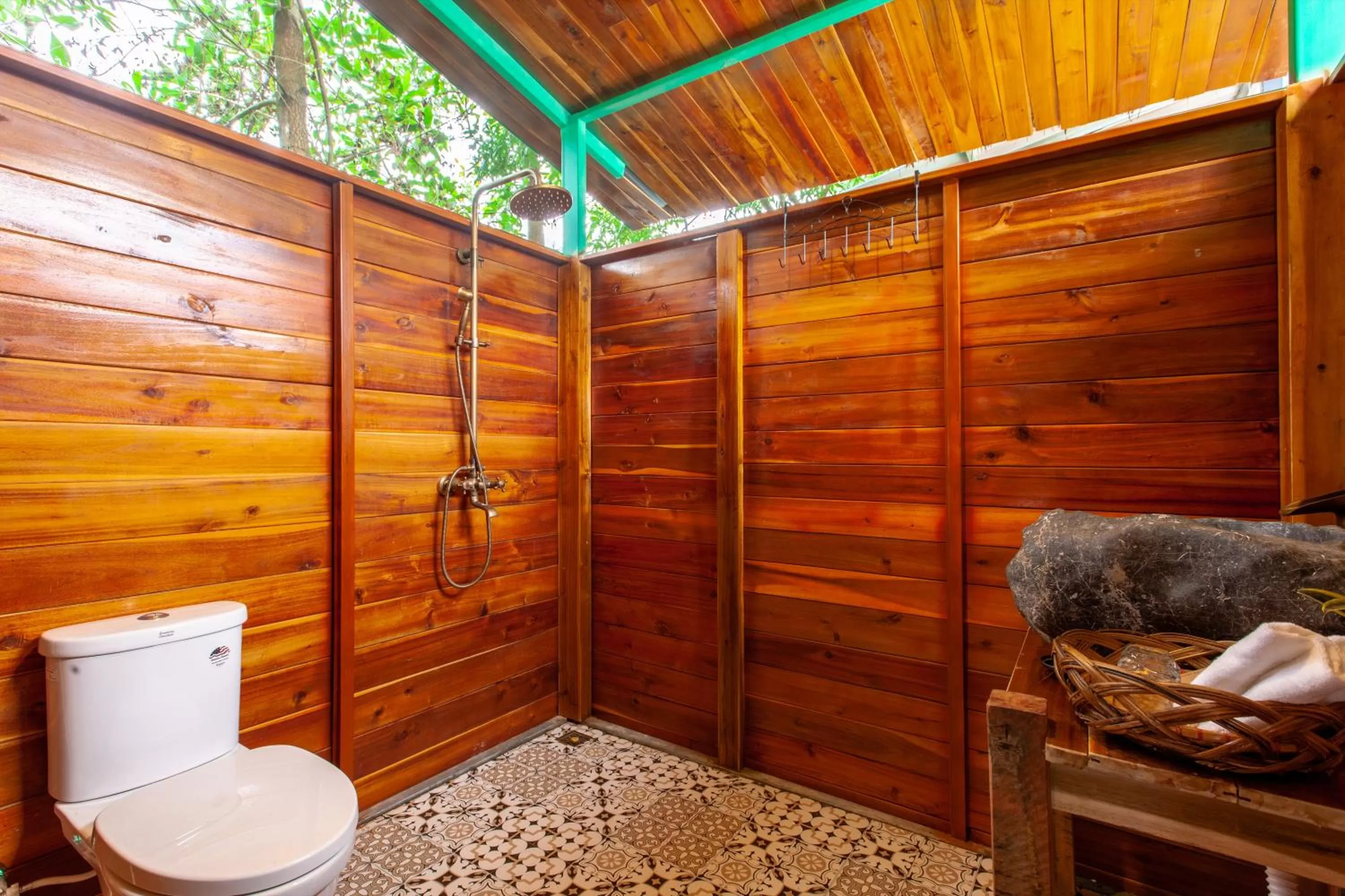 Bathroom in Trang An Lamia Bungalow
