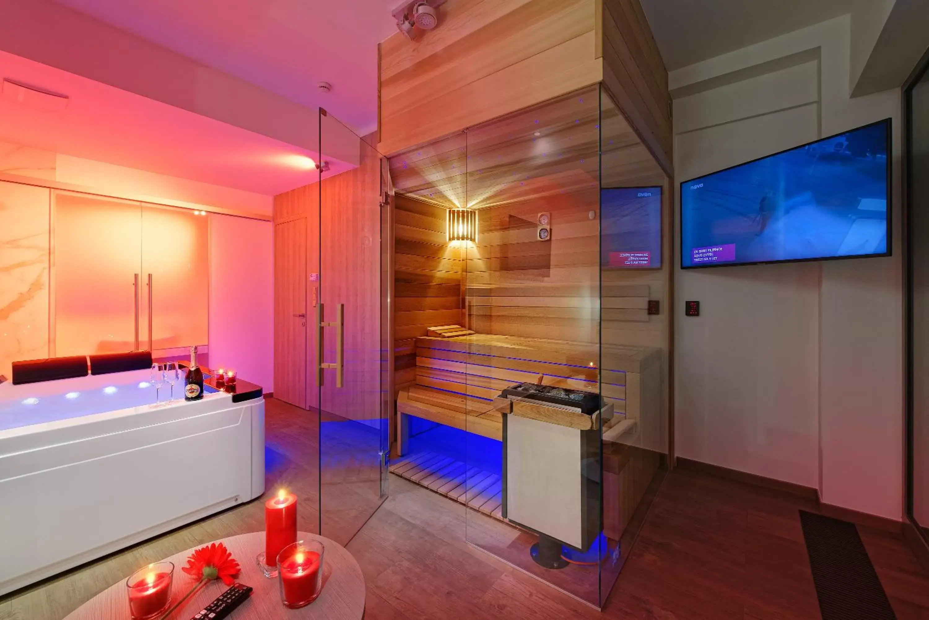 Sauna, Spa/Wellness in Hotel Aura Design & Garden Pool