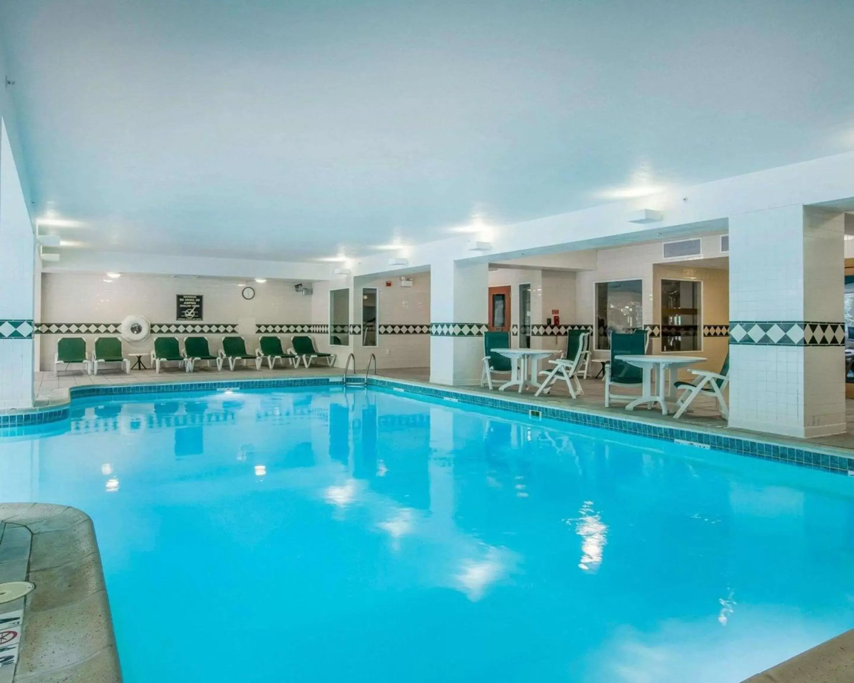 On site, Swimming Pool in Comfort Inn & Suites Near Burke Mountain