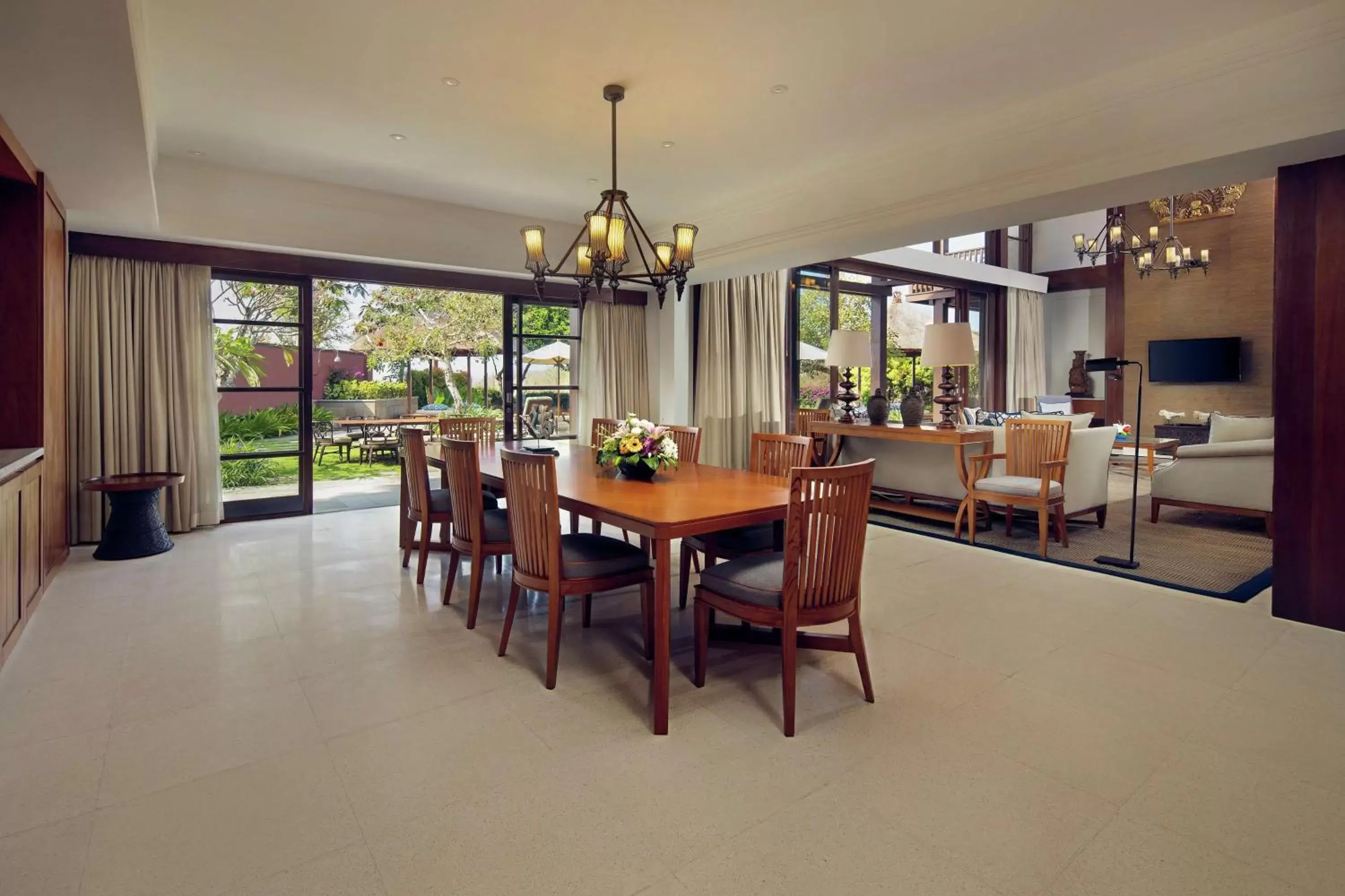 Living room in Hilton Bali Resort