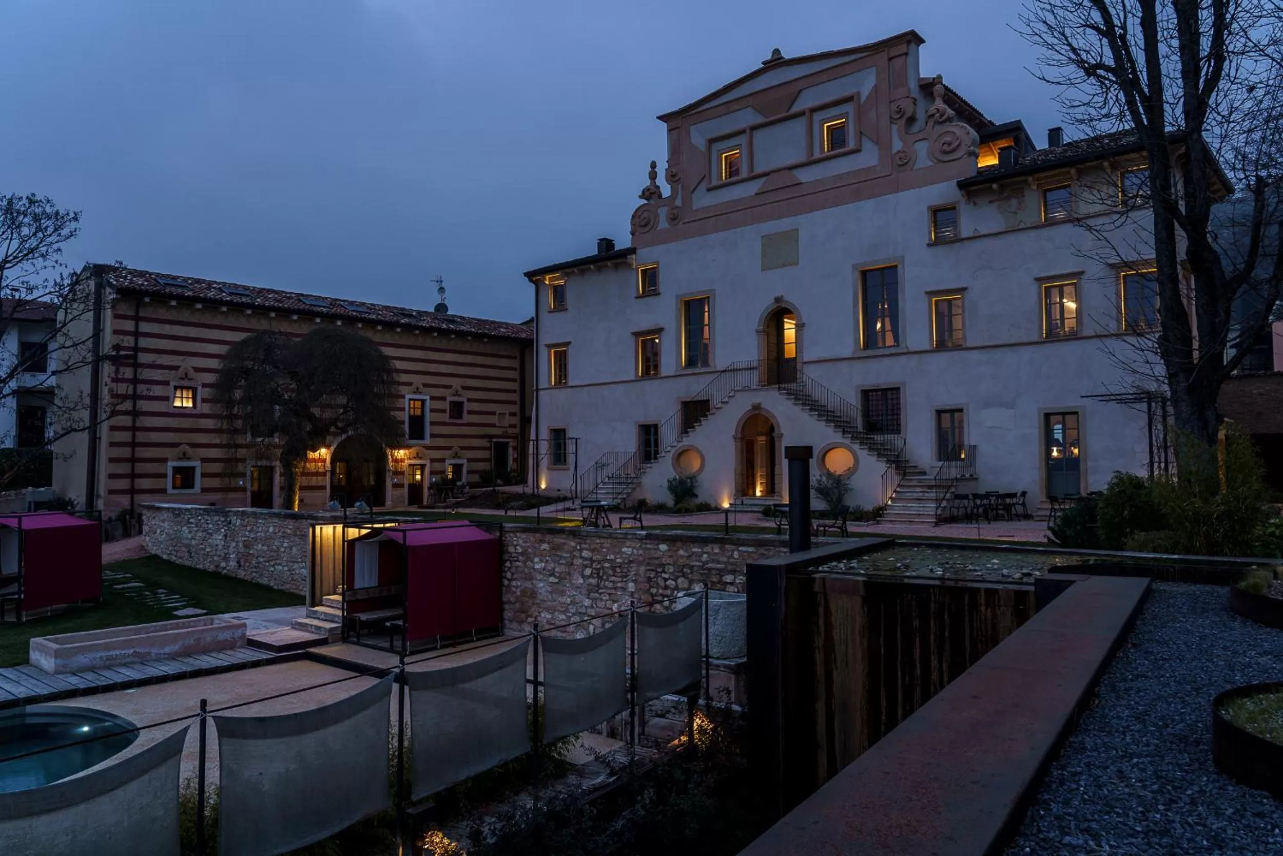 Property building in Villa Balis Crema Verona Hills