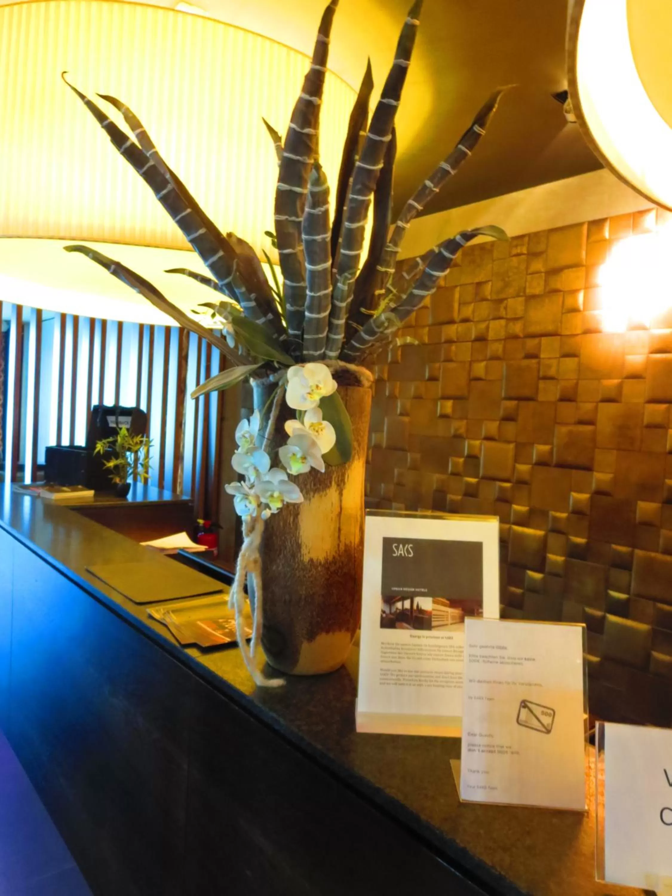 Lobby or reception in SAKS Urban Design Hotel Kaiserslautern