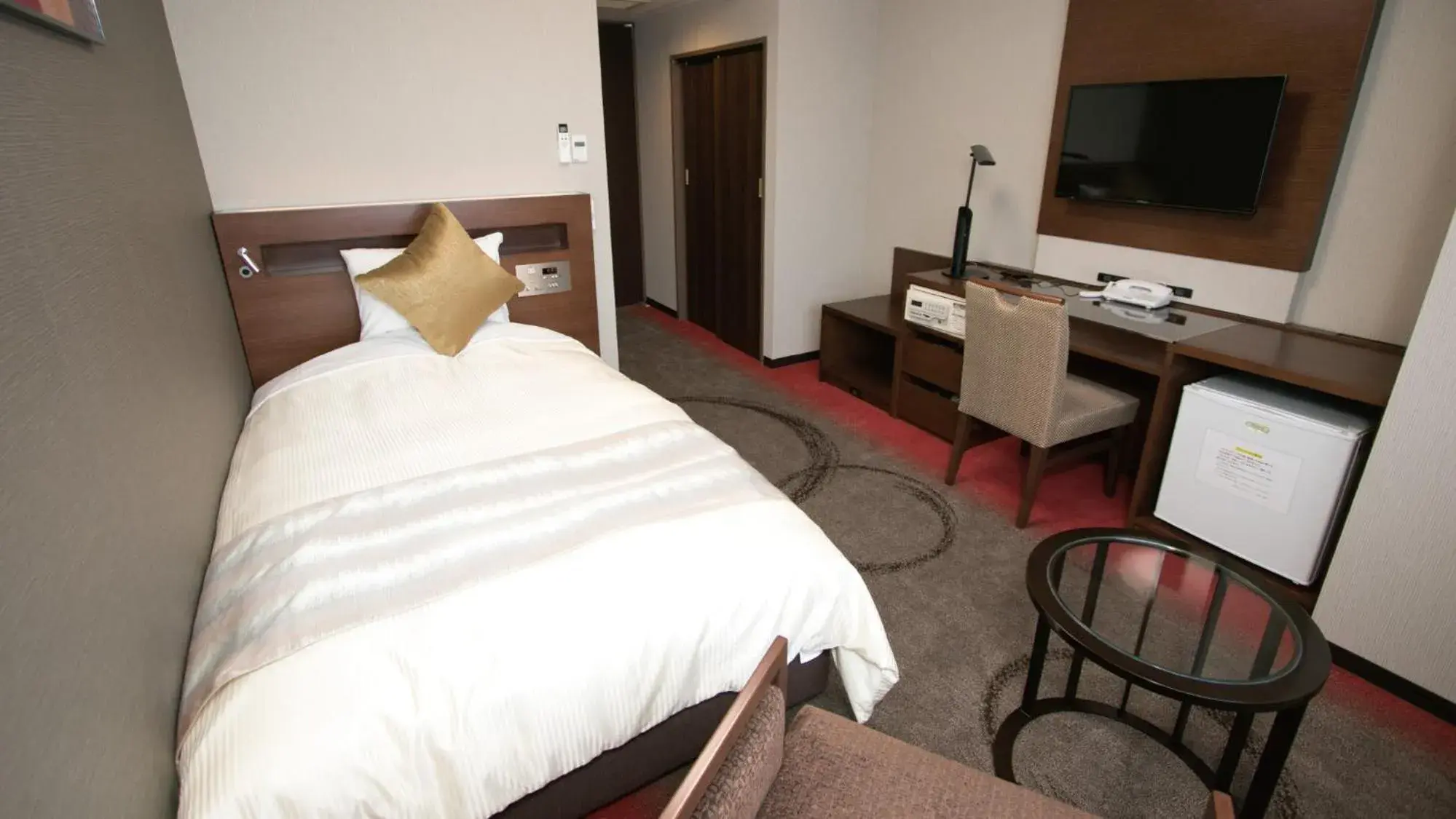 Bed in Koriyama View Hotel Annex
