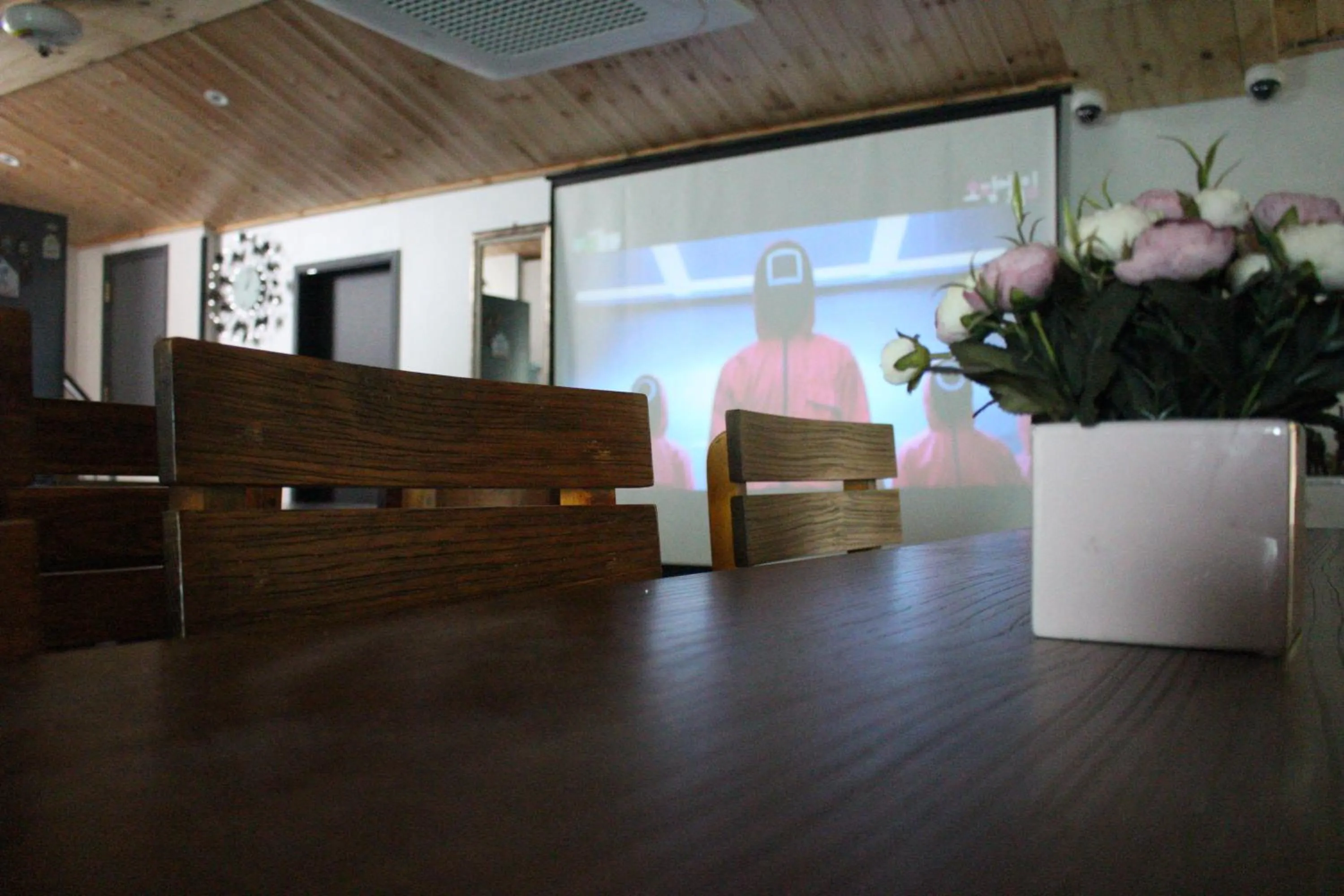 Dining area in The Road Hotel