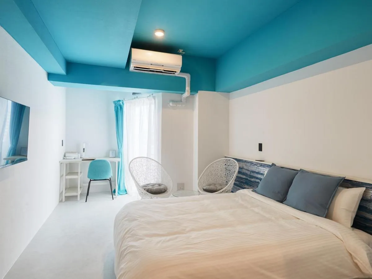 Bed in Glory island okinawa SOBE