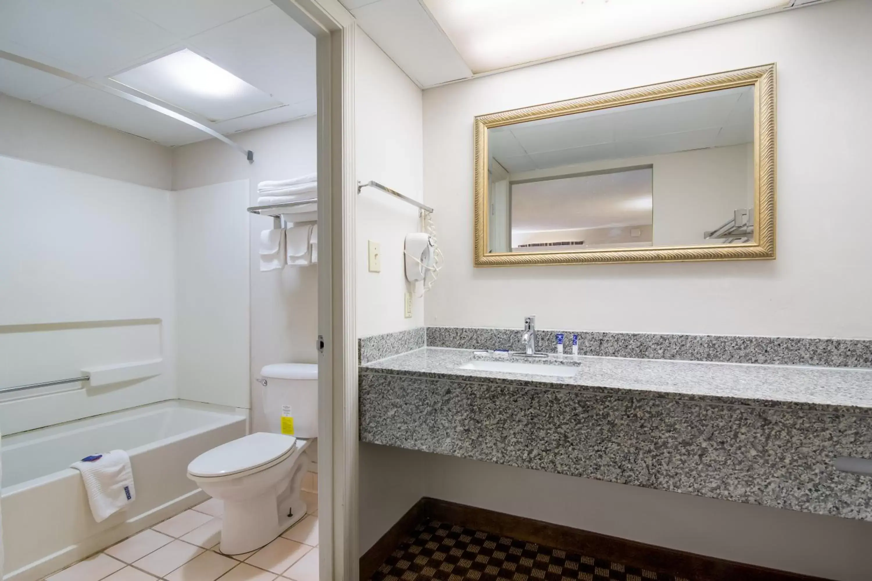 Bathroom in Americas Best Value Inn Wadesboro