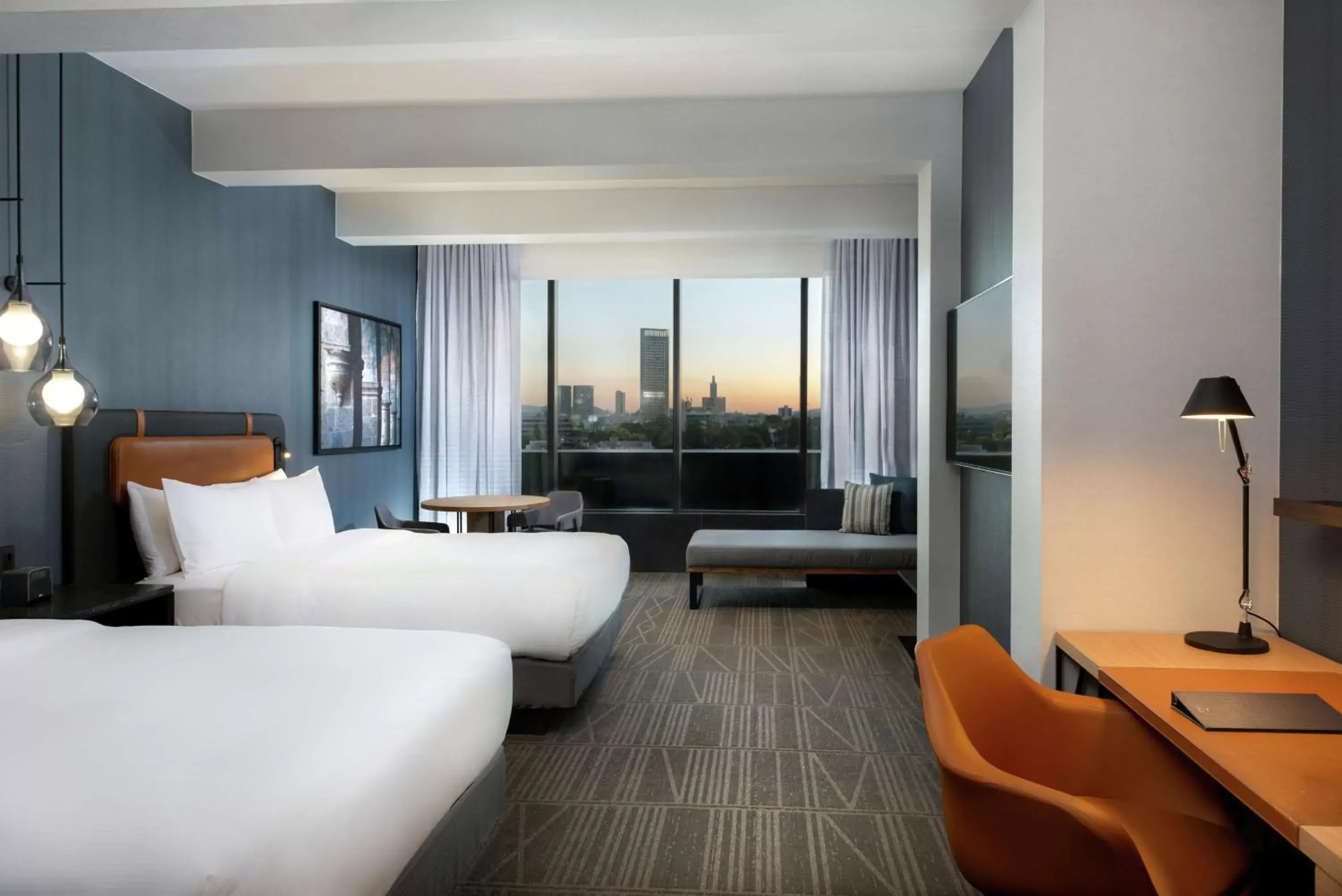 Bed in Hilton Guadalajara Midtown Bed in Hilton Guadalajara Midtown