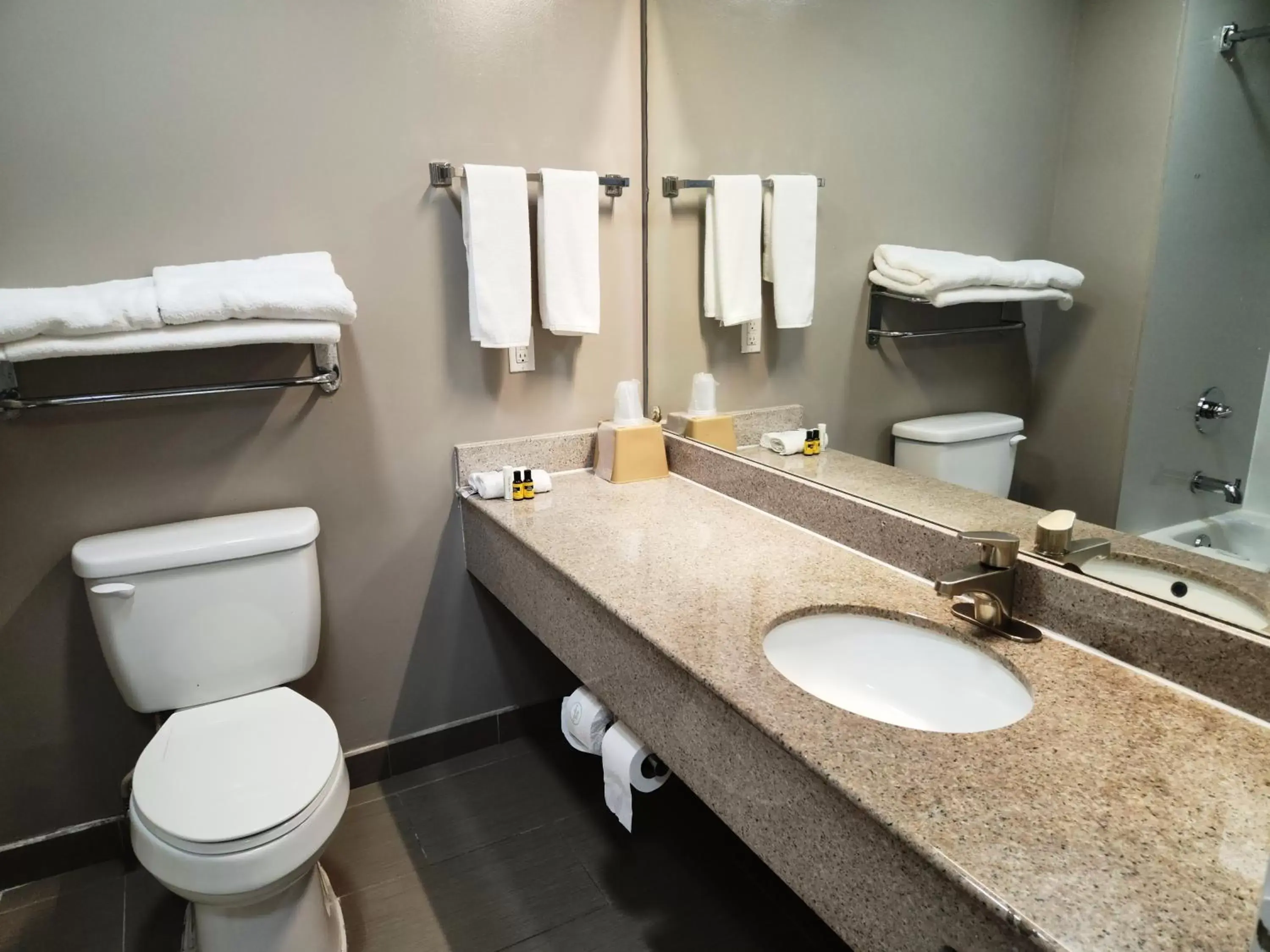Toilet, Bathroom in Motel 6-Ennis, TX