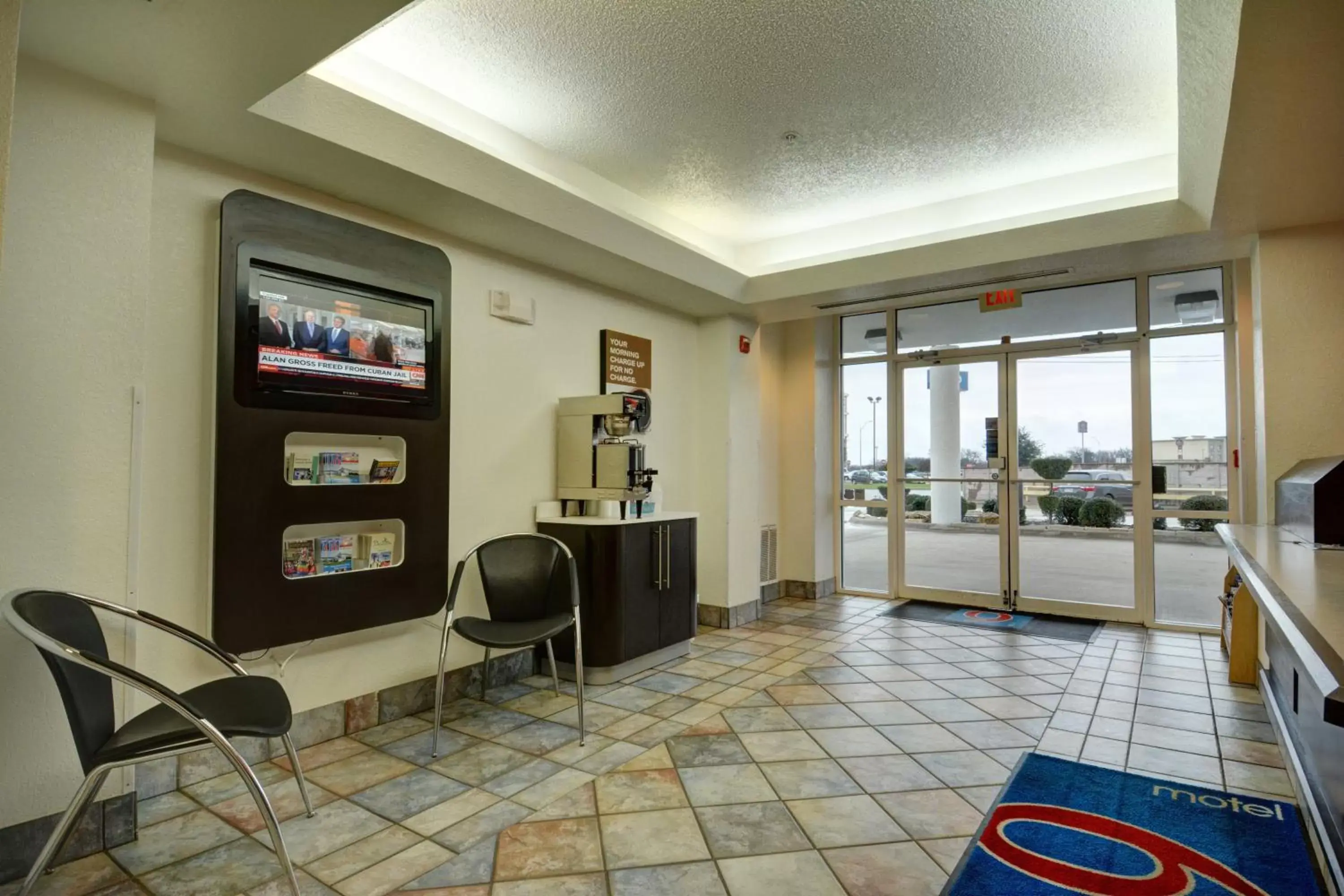 Lobby or reception in Motel 6-Denison, TX