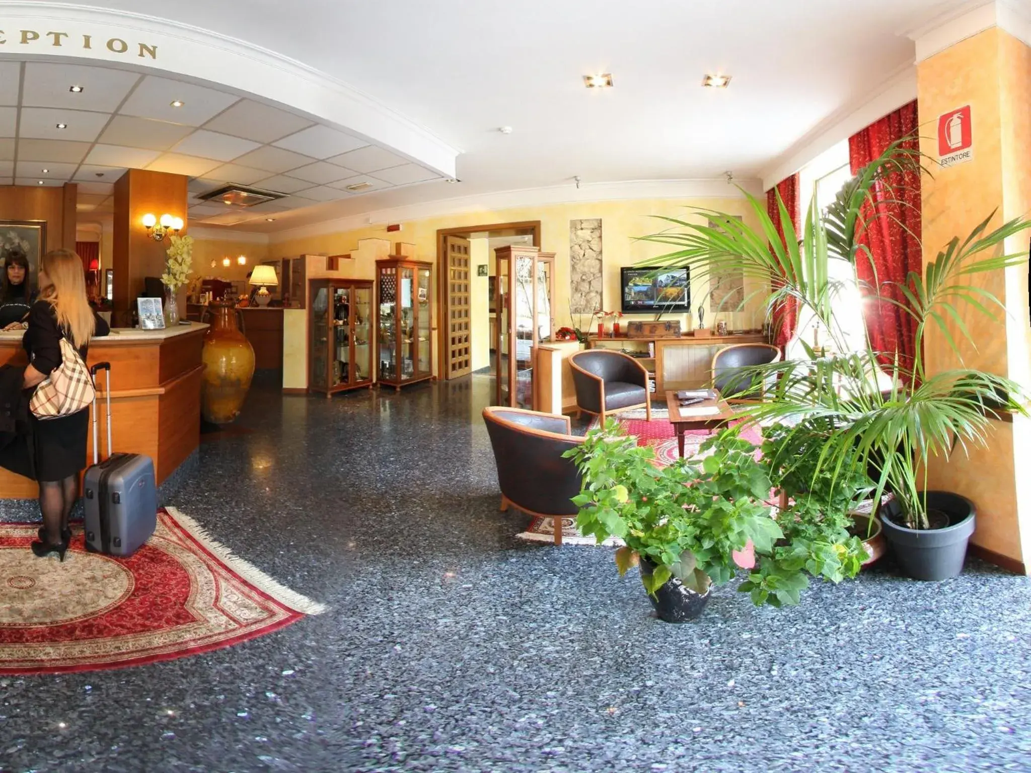 Lobby or reception, Lobby/Reception in Hotel La Pace - Experience