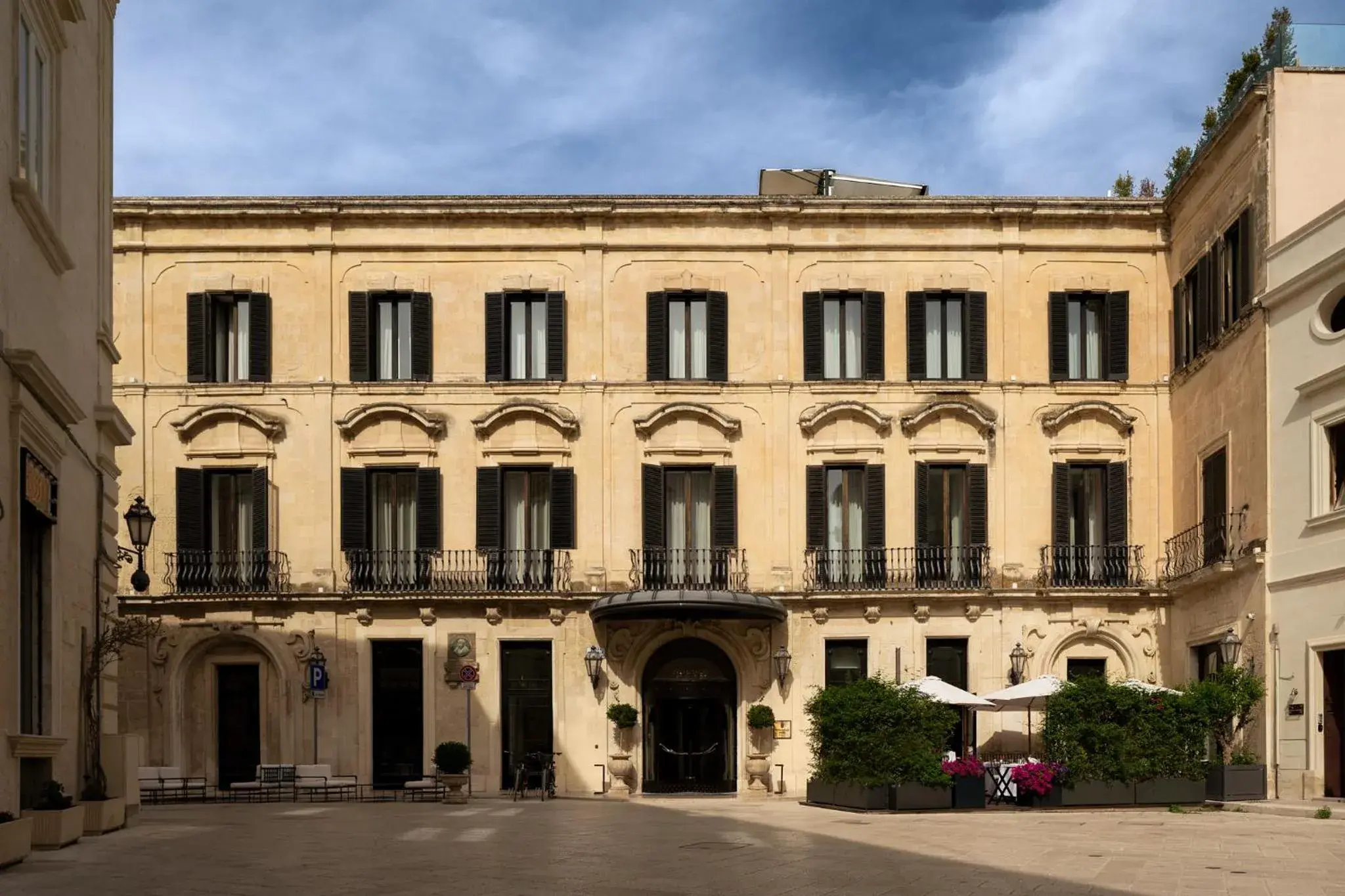 Facade/entrance in Patria Palace Lecce - The Leading Hotels of The World Facade/entrance in Patria Palace Lecce - The Leading Hotels of The World