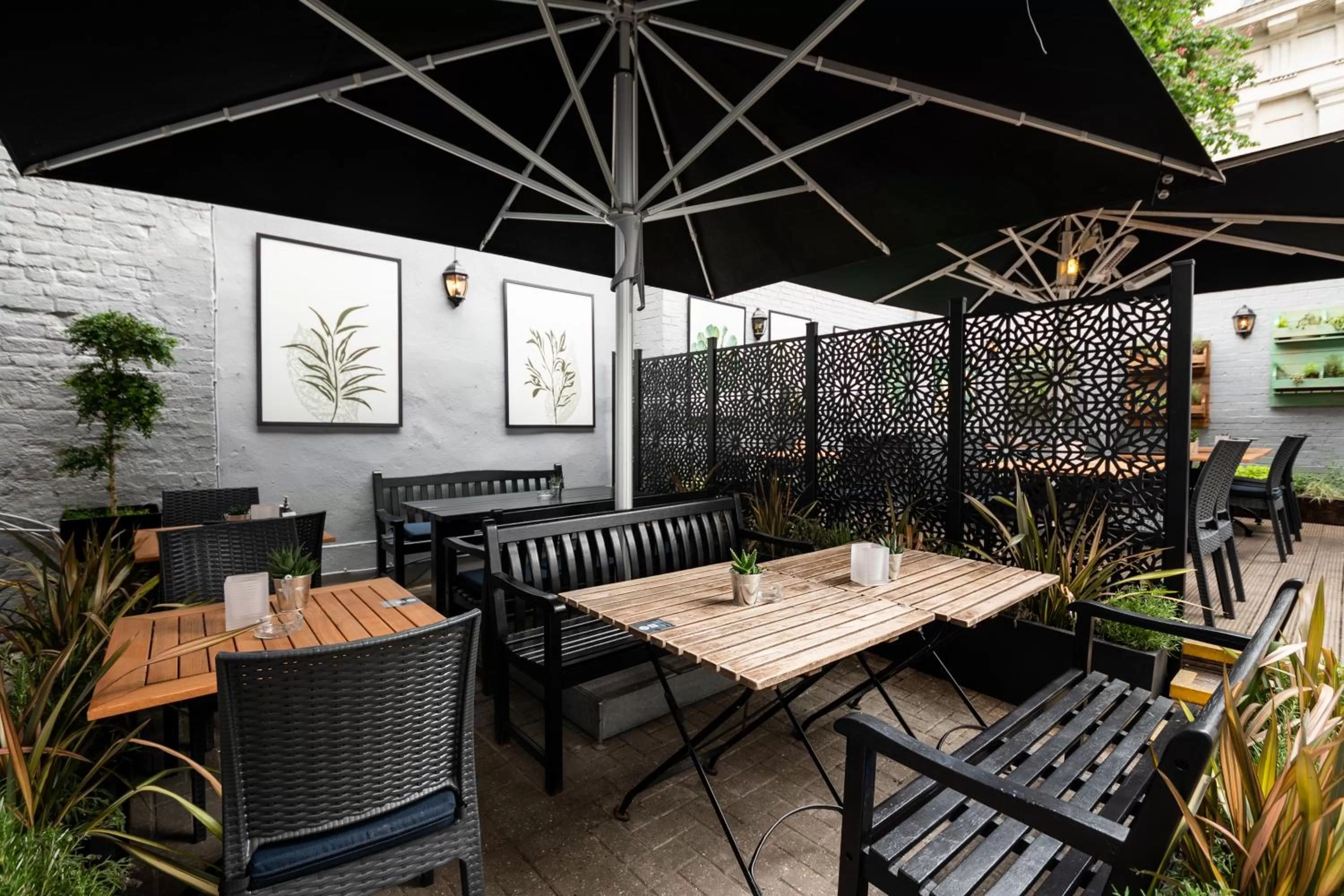 Patio in The Mitre by Innkeeper's Collection