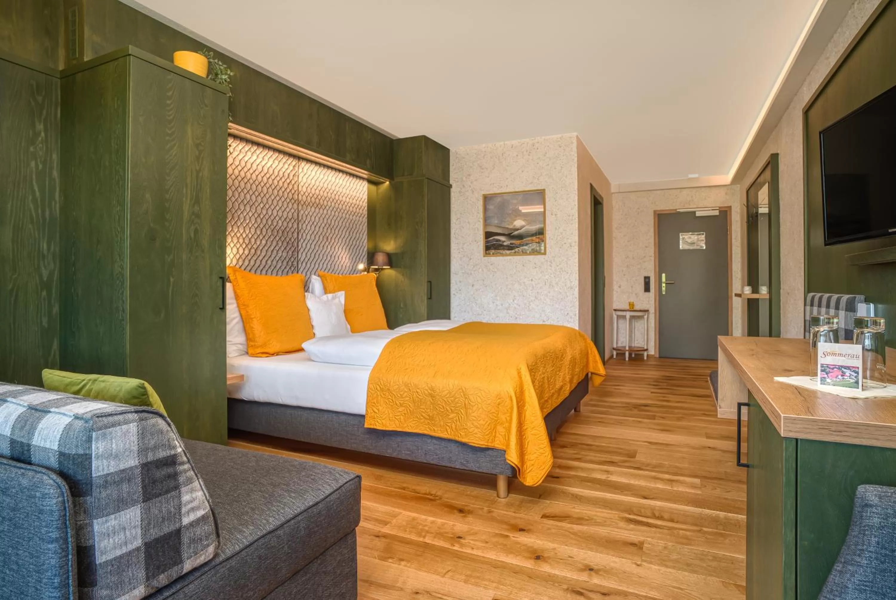 Bed in Landhaus Sommerau