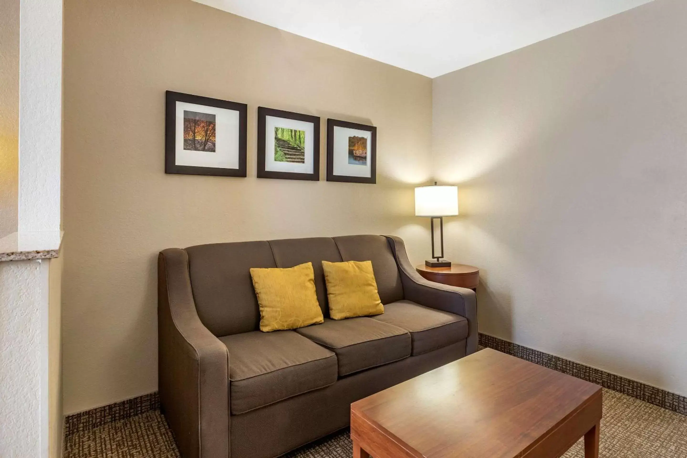 Photo of the whole room, Seating Area in Comfort Suites Coralville I-80