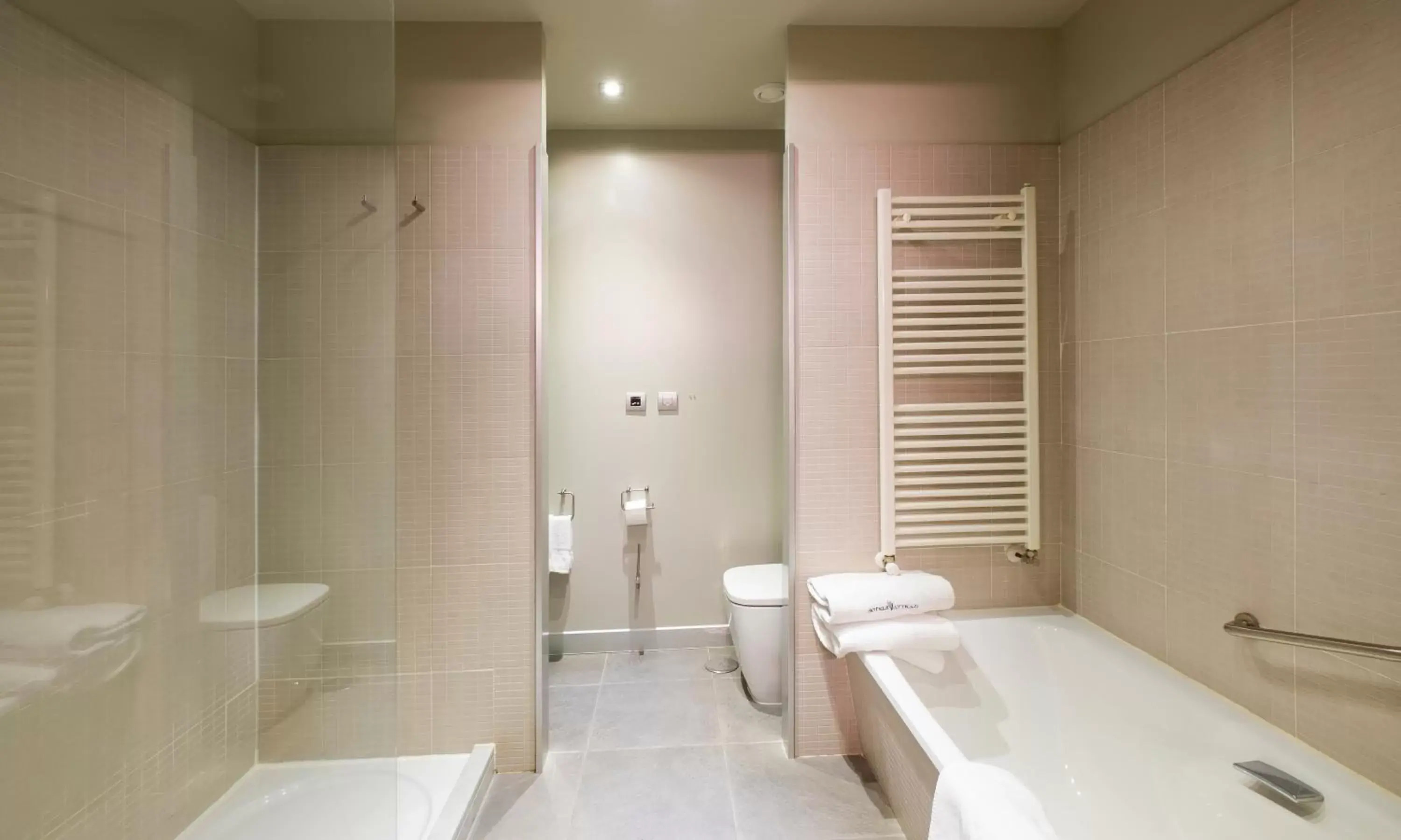 Shower, Bathroom in Hotel Spa Attica21 Villalba