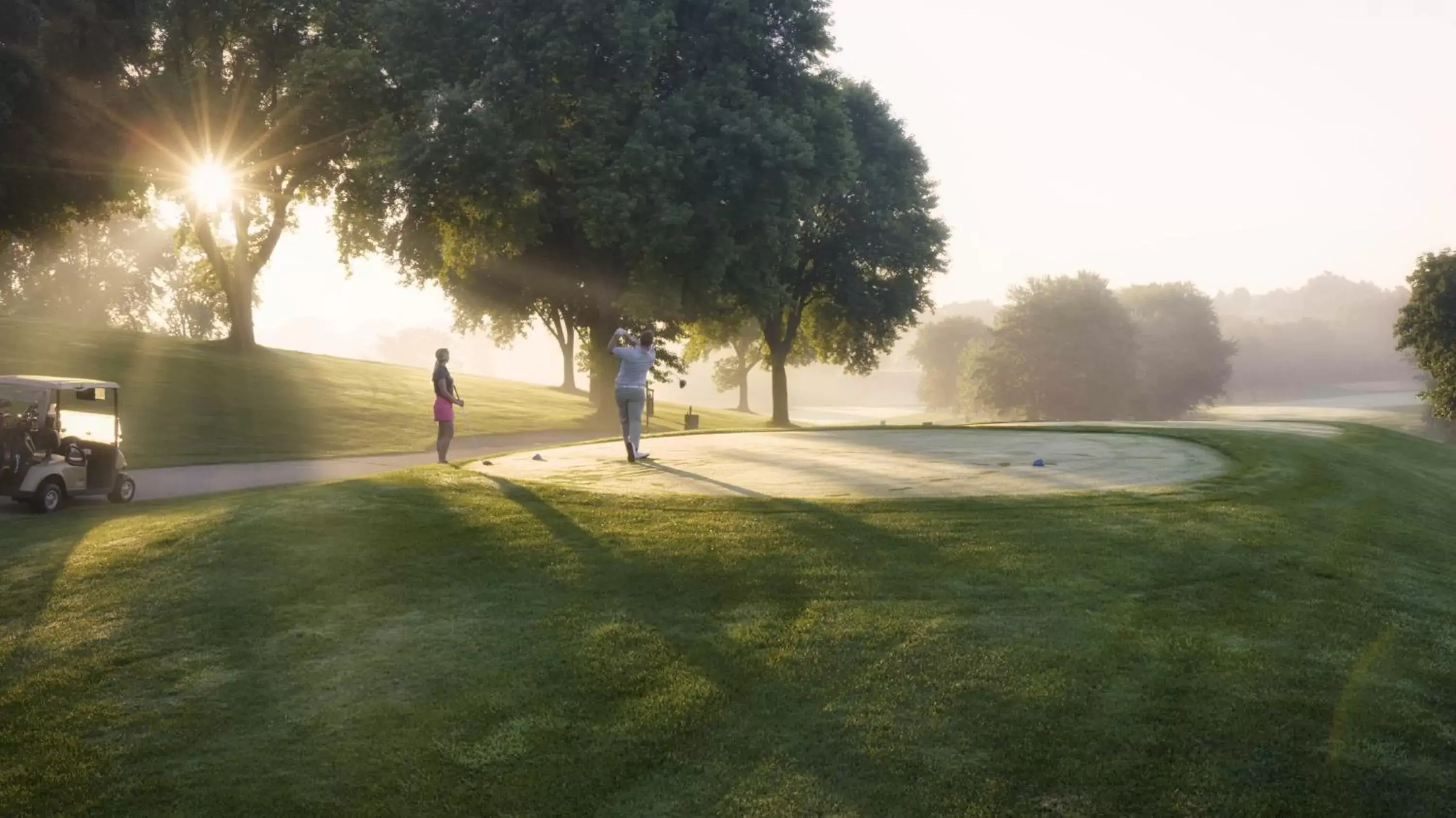 Golfcourse in Timber Ridge Lodge and Waterpark