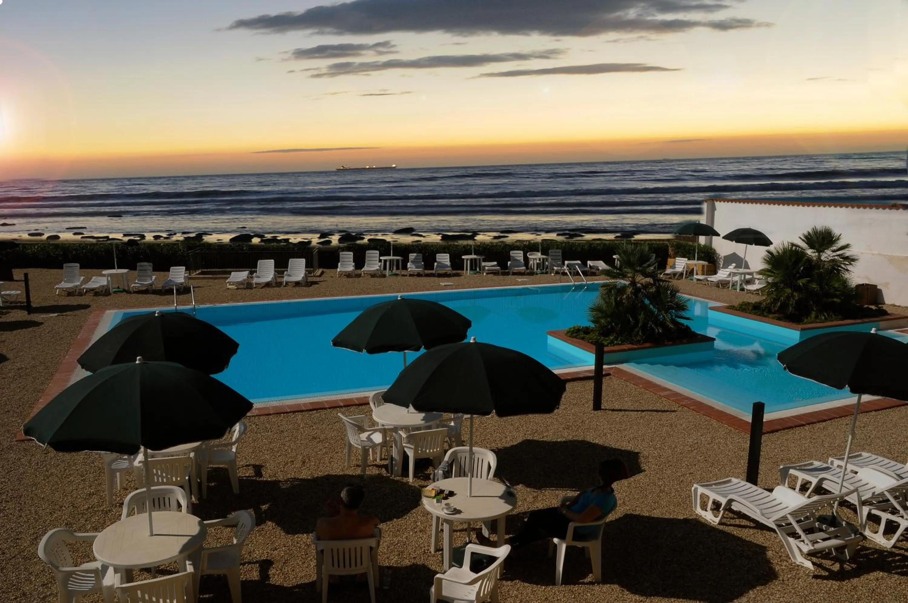 Pool view in Residence Hotel Antica Perla