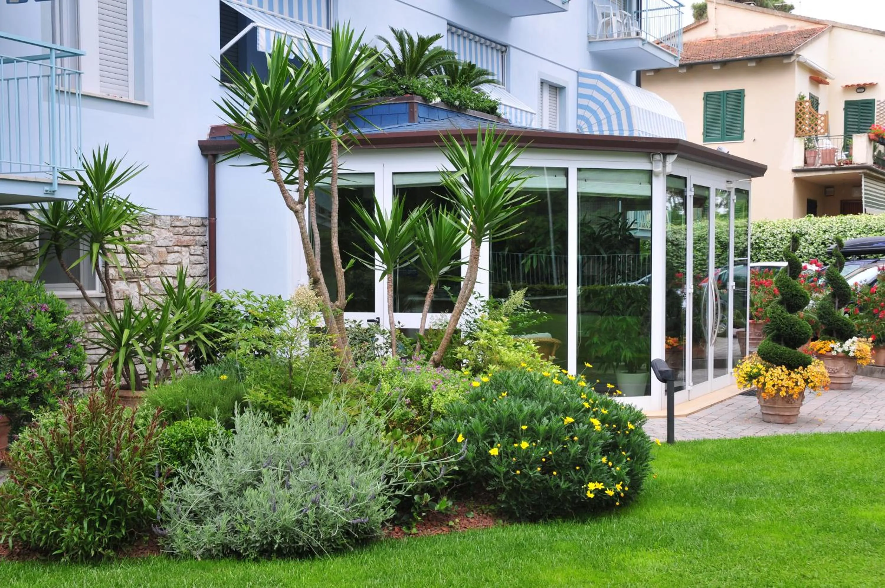 Garden in Hotel Riviera Blu