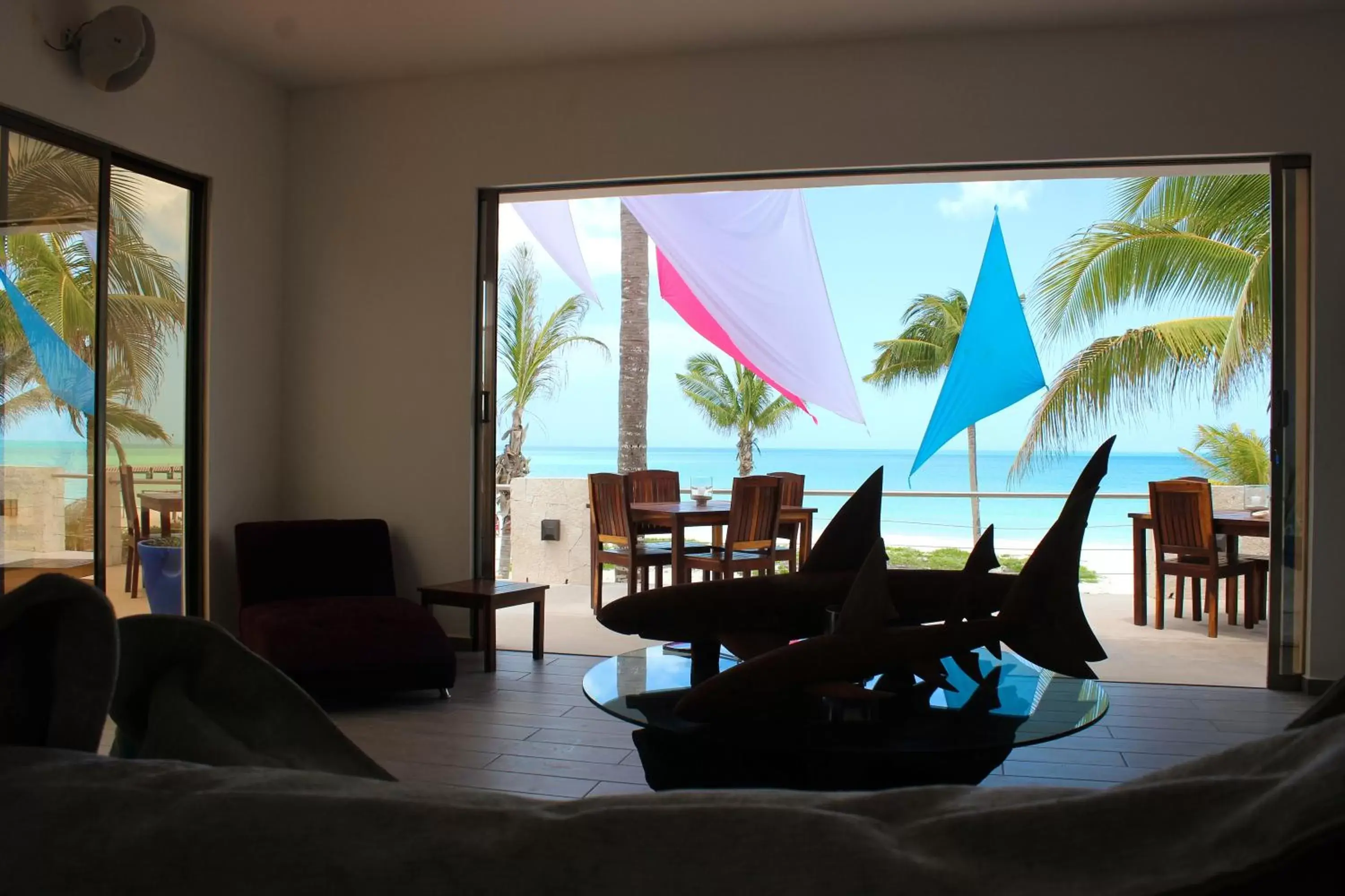 Living room in Hotel La Casa Cielo