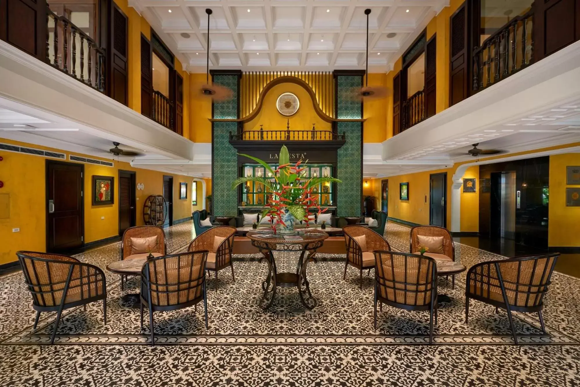 Lobby or reception, Lounge/Bar in La Siesta Hoi An Resort & Spa